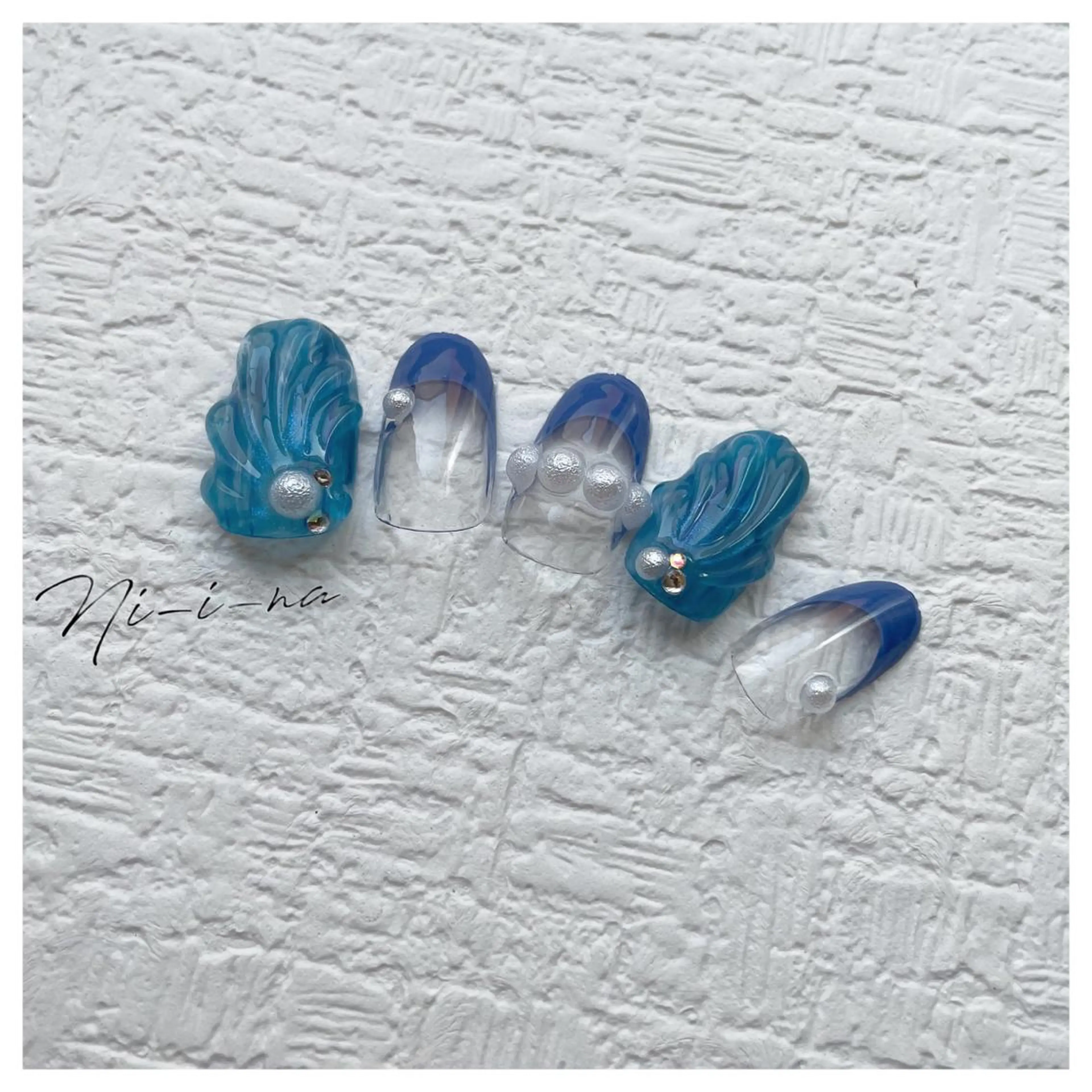 ネイル ハンドネイル nail salon Ni-i-naのネイルデザイン