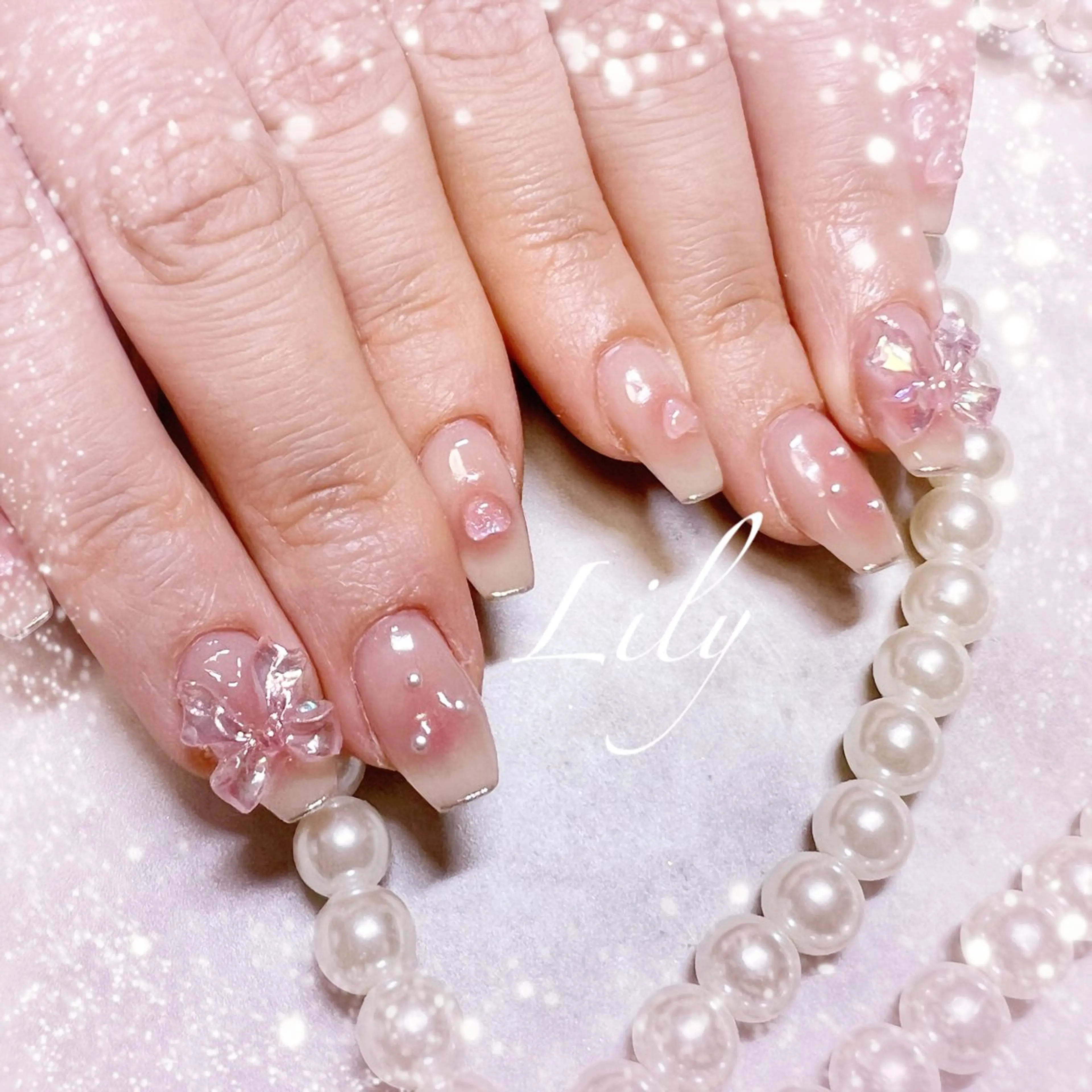 ネイル ハンドネイル Nailsalon Lilyのネイルデザイン