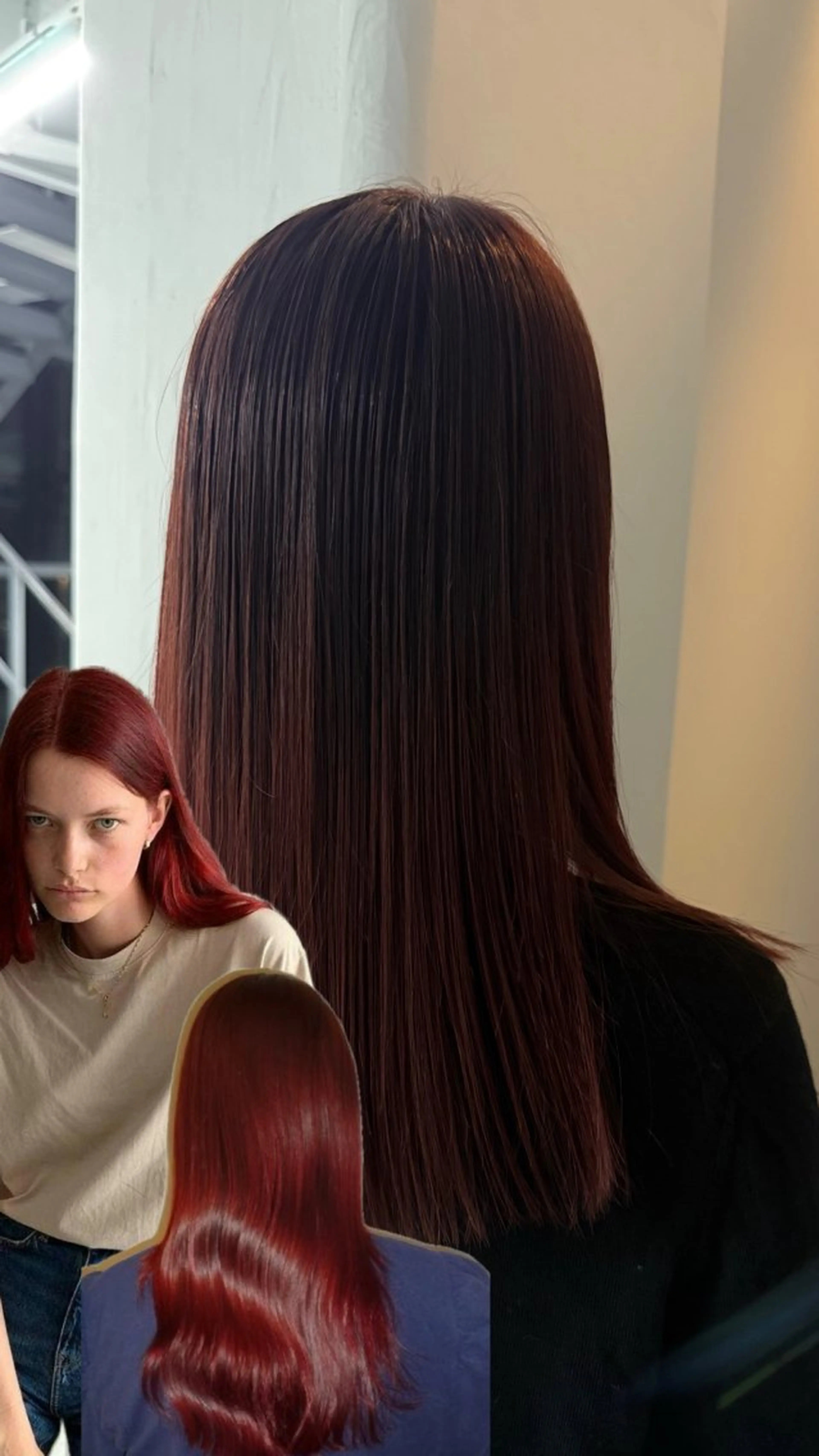 ミディアム ブリーチリタッチ モデル募集/愛紗のヘアスタイル