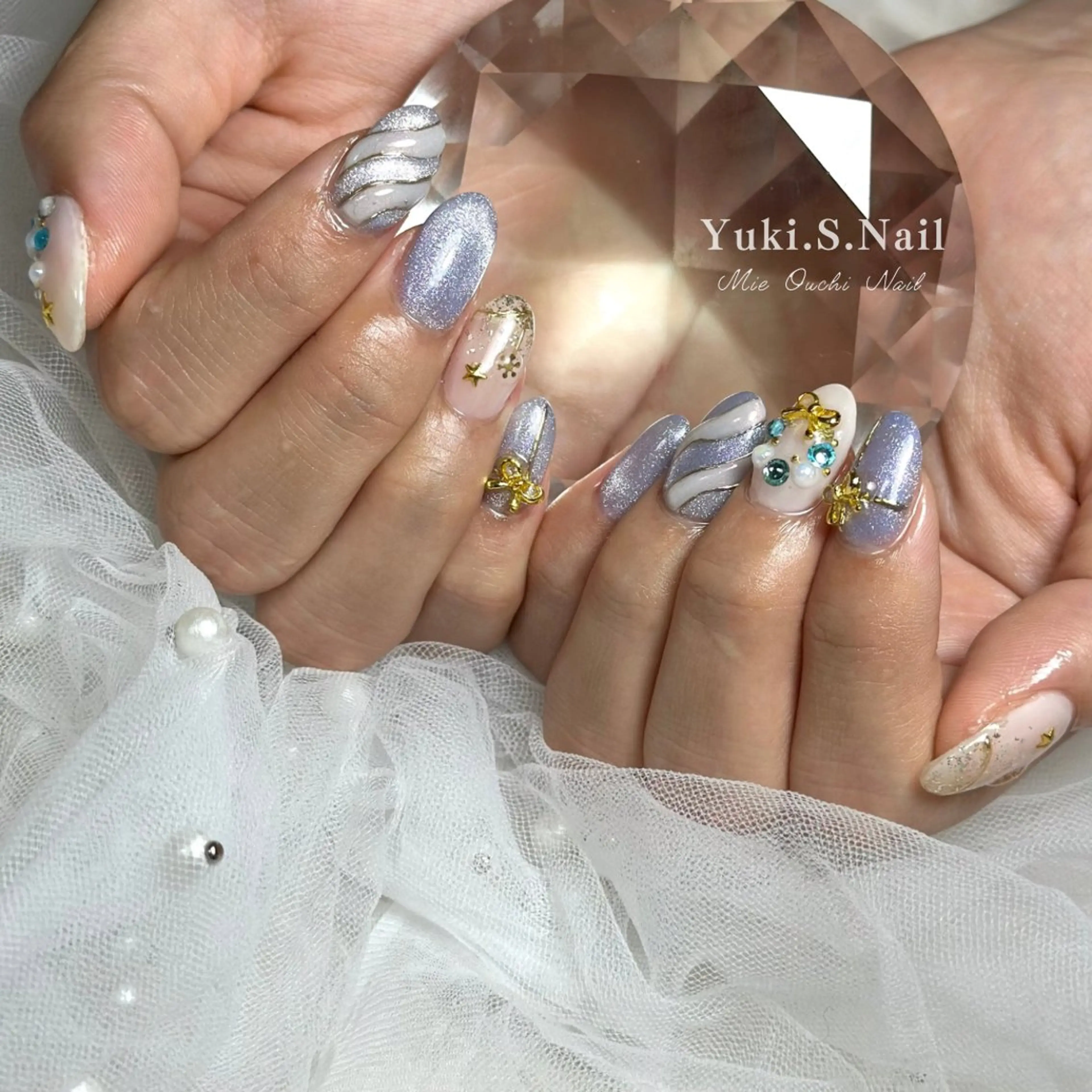 ショート ハンドネイル Yuki S.Nailのネイルデザイン
