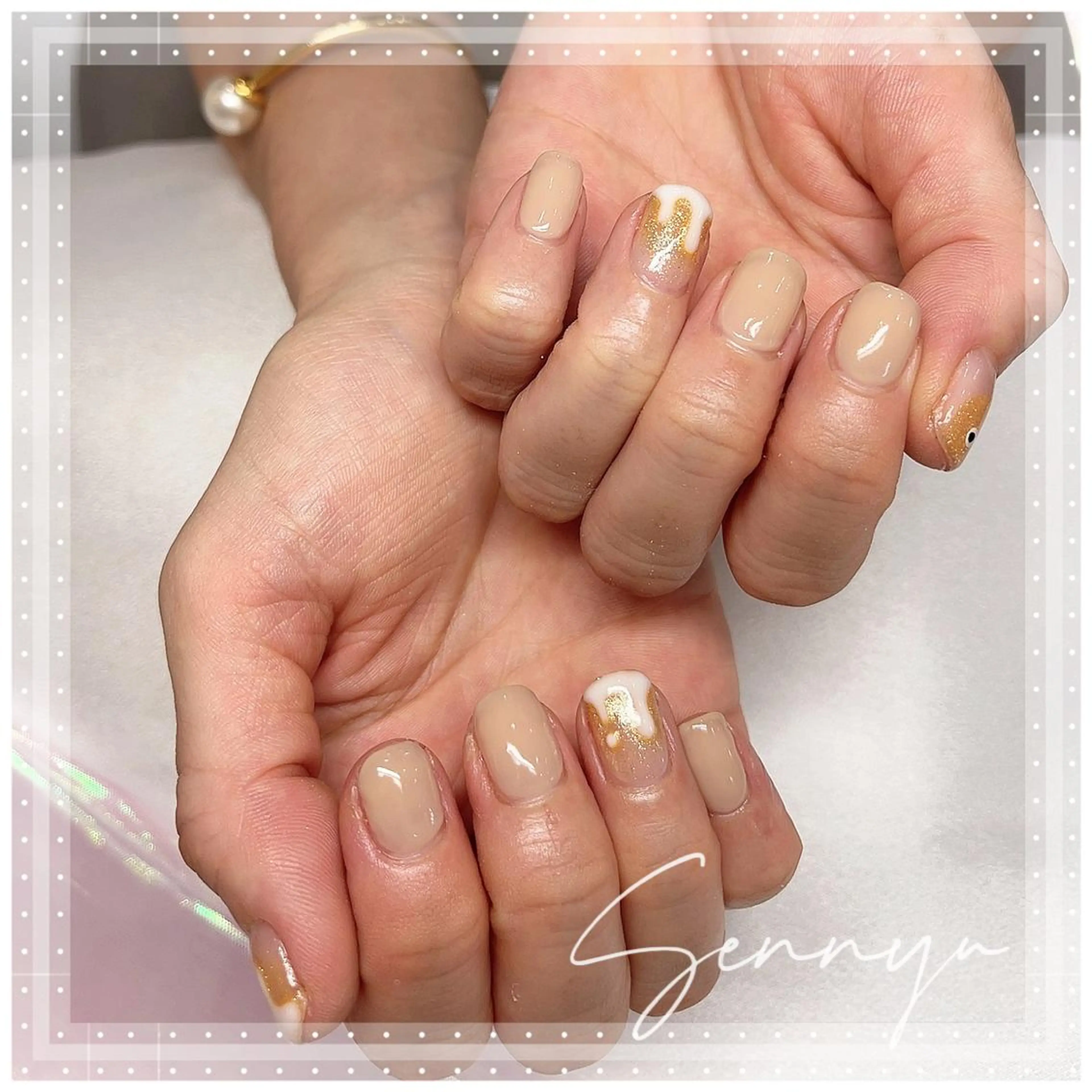 ネイル 持ち込み モンナ CCのネイルデザイン