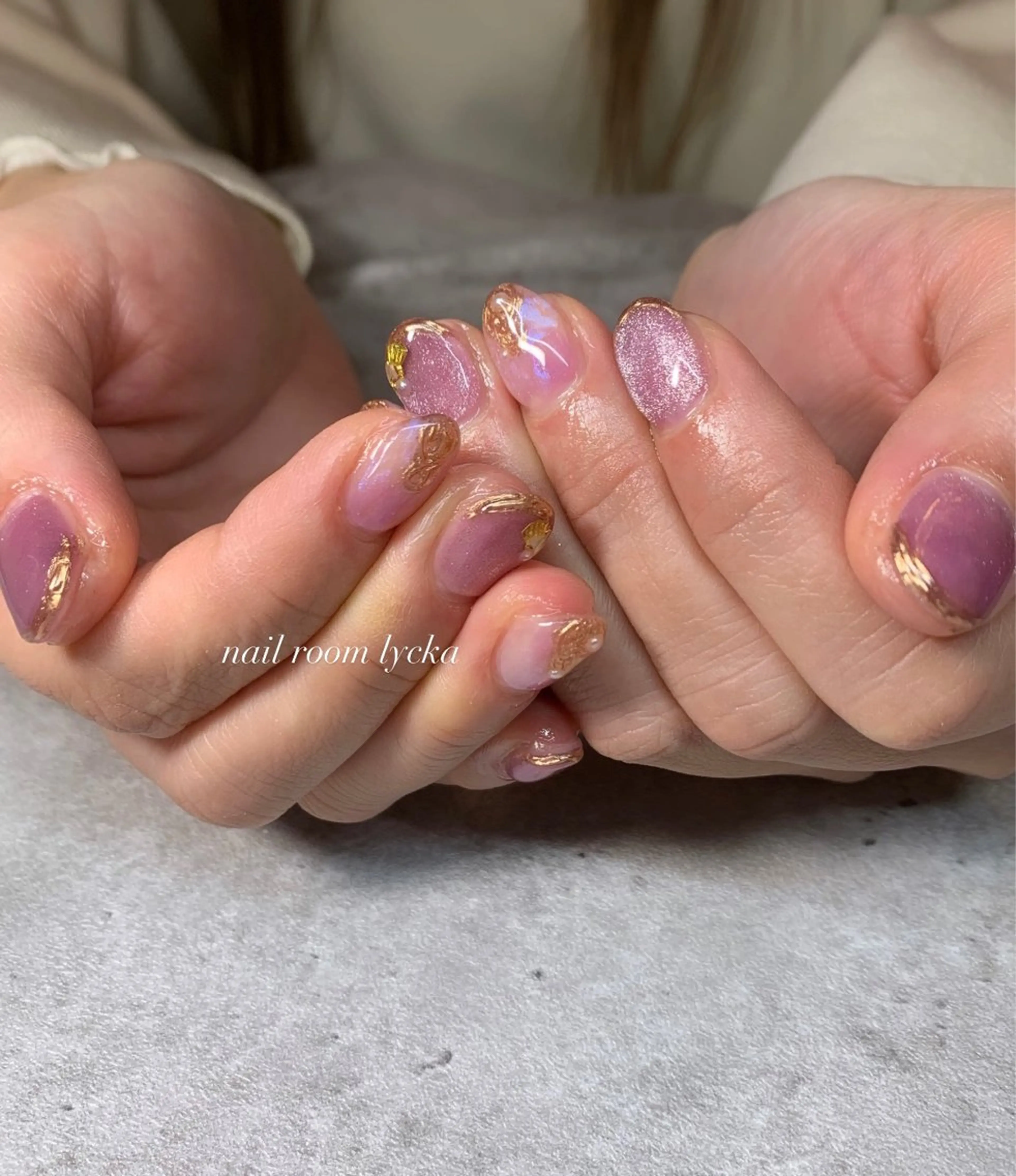 ネイル ﾈｲﾙﾙｰﾑﾘｯｶ 𝐦𝐚𝐲𝐮のネイルデザイン