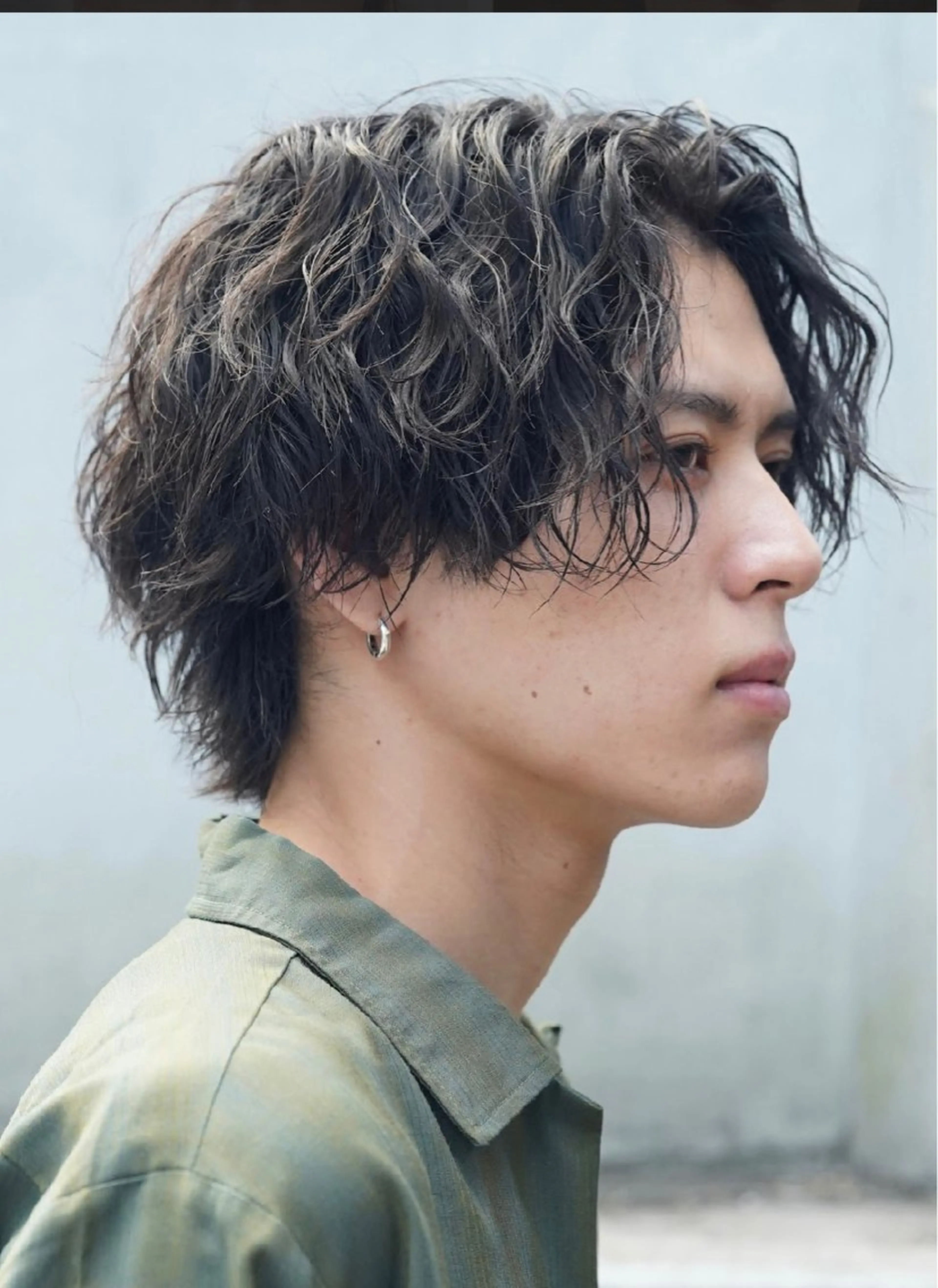 カット＋ツイストスパイラルパーマの写真