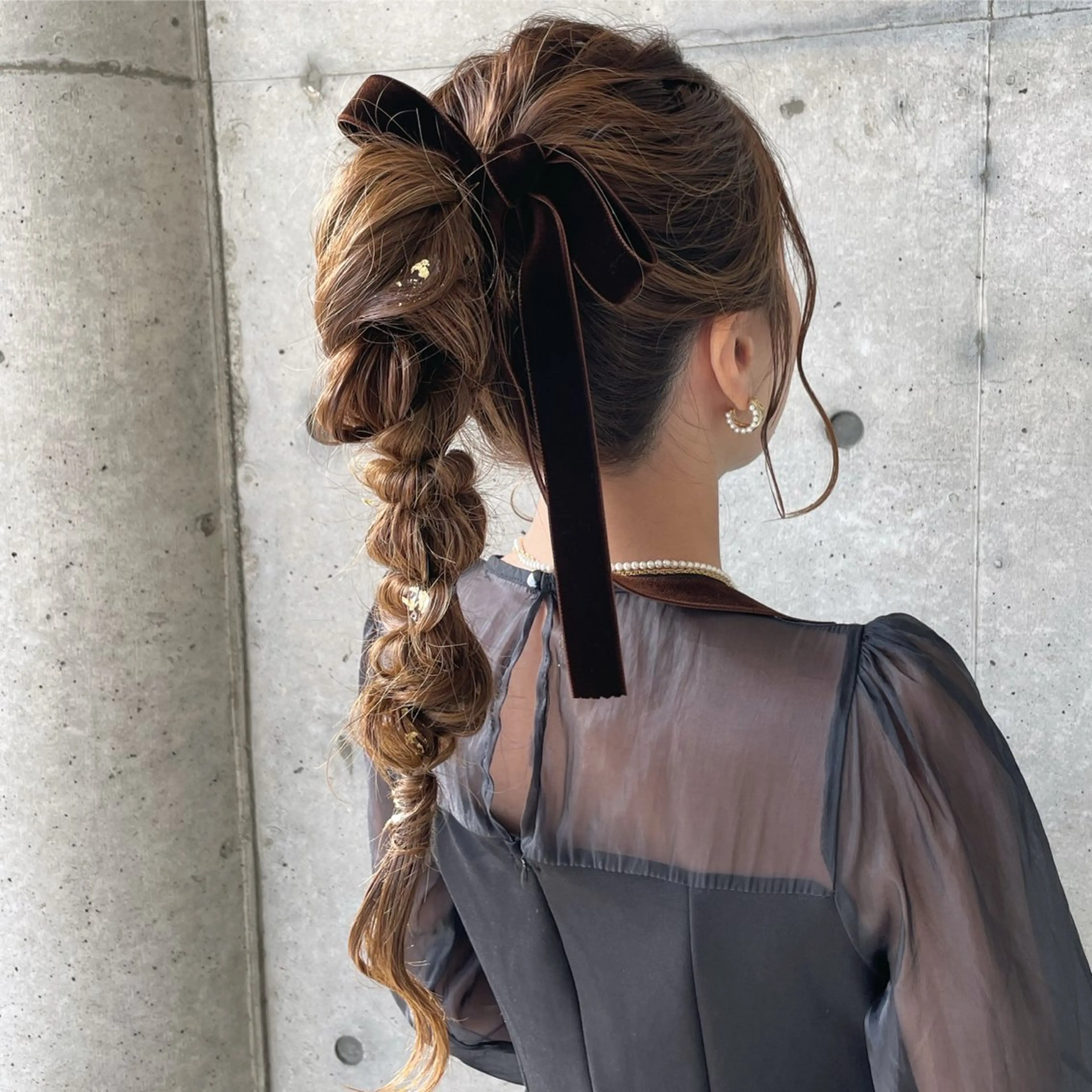 ロング ヘアアレンジ am eyelash salon所属・am eyelash ❁︎ kasumiのマツエク・マツパデザイン