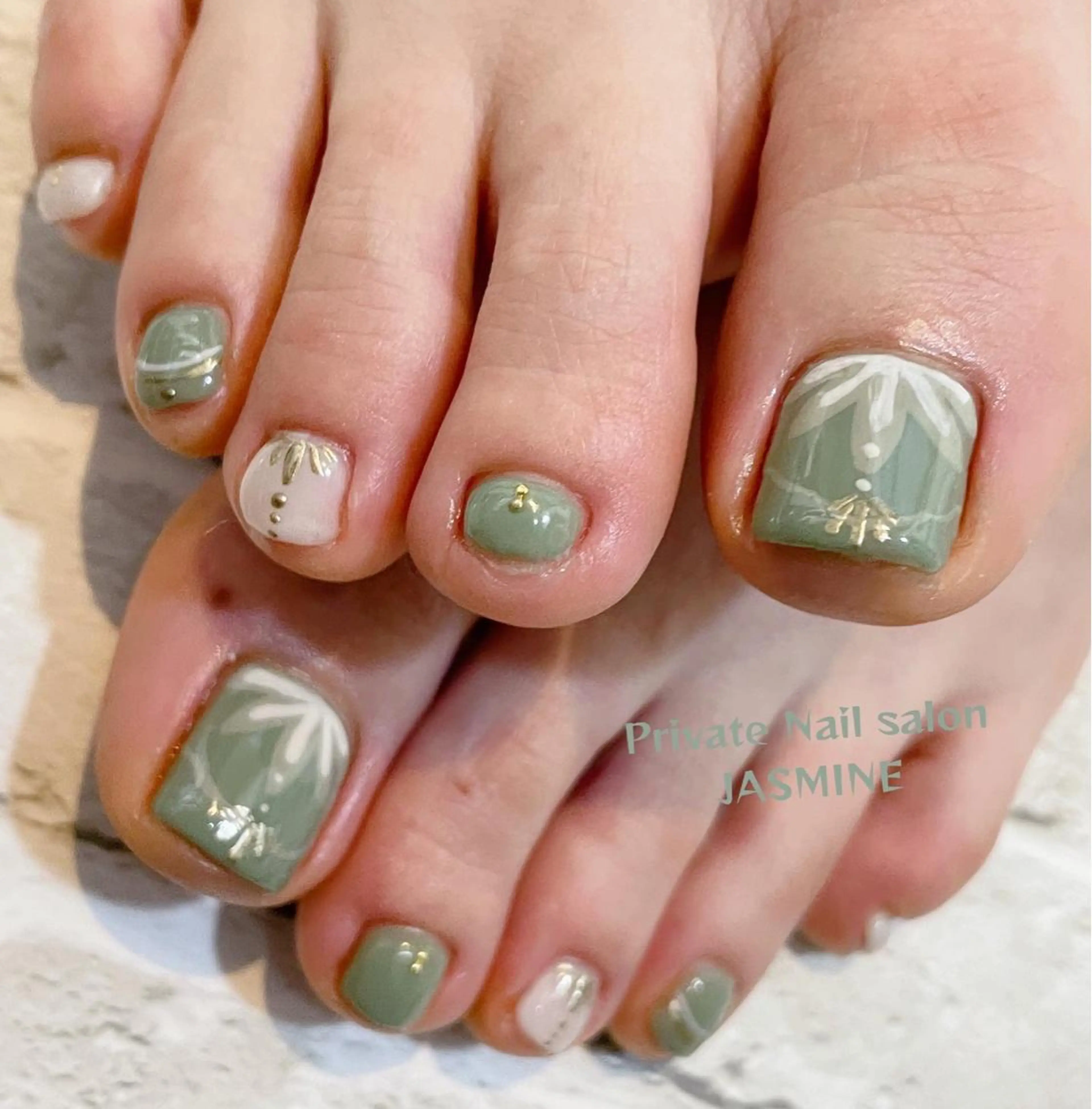 ネイル フットネイル Nail salon JASMINEのネイルデザイン