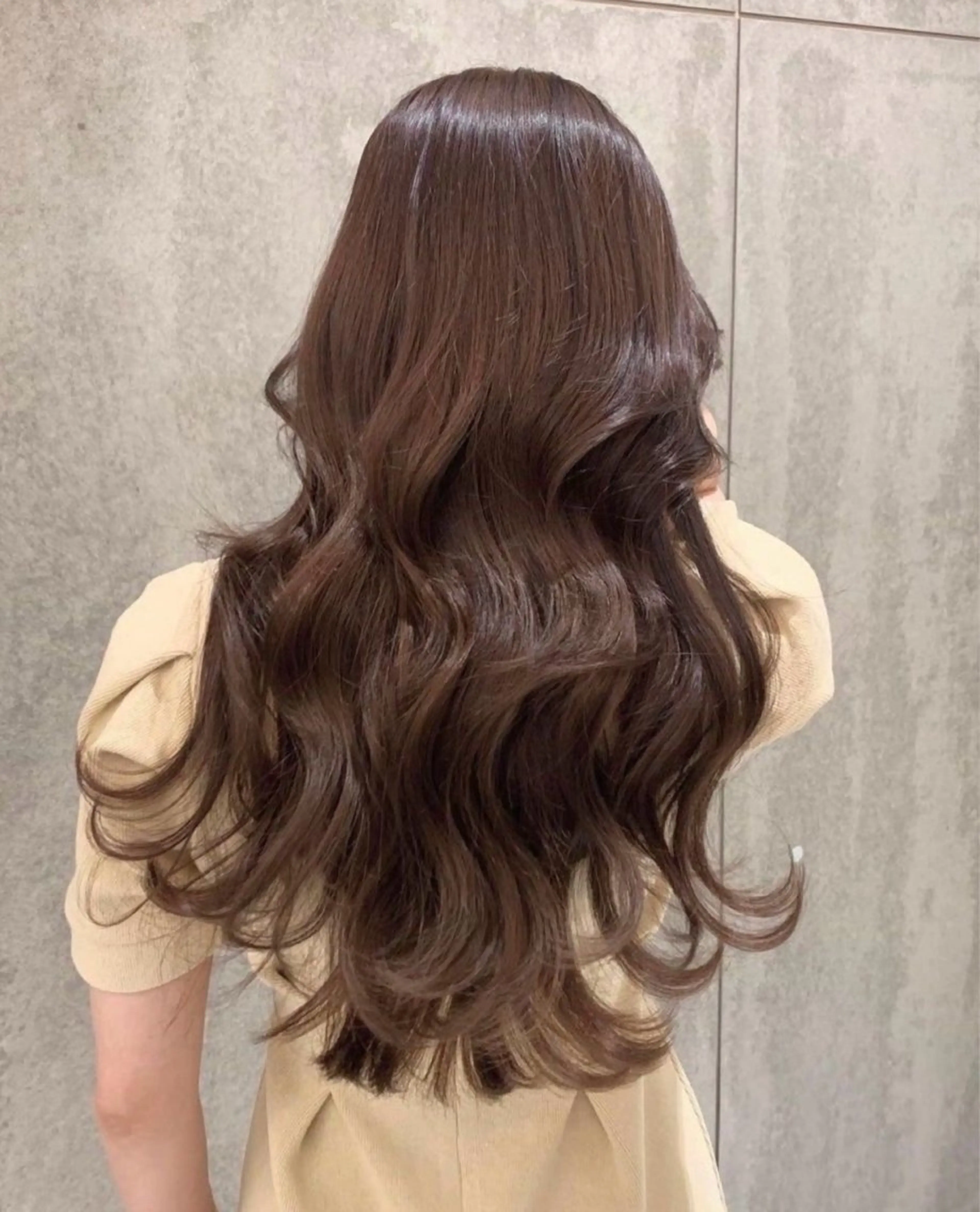 ロング カラー ヘアアレンジ アッシュ ベージュカラー ブリーチ ダブルカラー グレージュ カット ヘアカラー トリートメント mao透明感カラー 似合わせヘアメイクのヘアスタイル