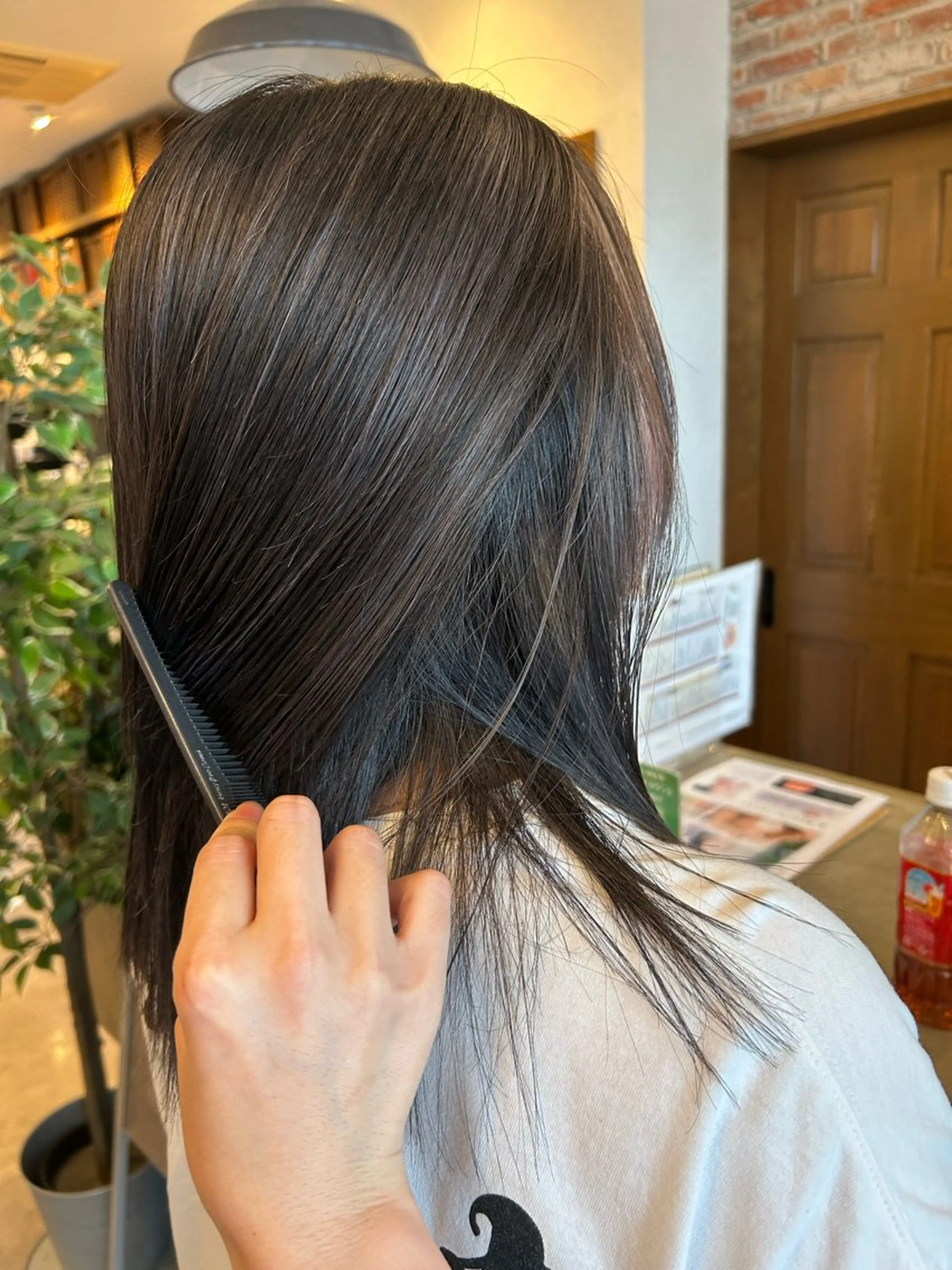 ミディアム カラー ブリーチ ハイライトカラー ハイライト カット ヘアカラー トリートメント 半田🩷ソムリエ/ ブリーチ/カットのヘアスタイル