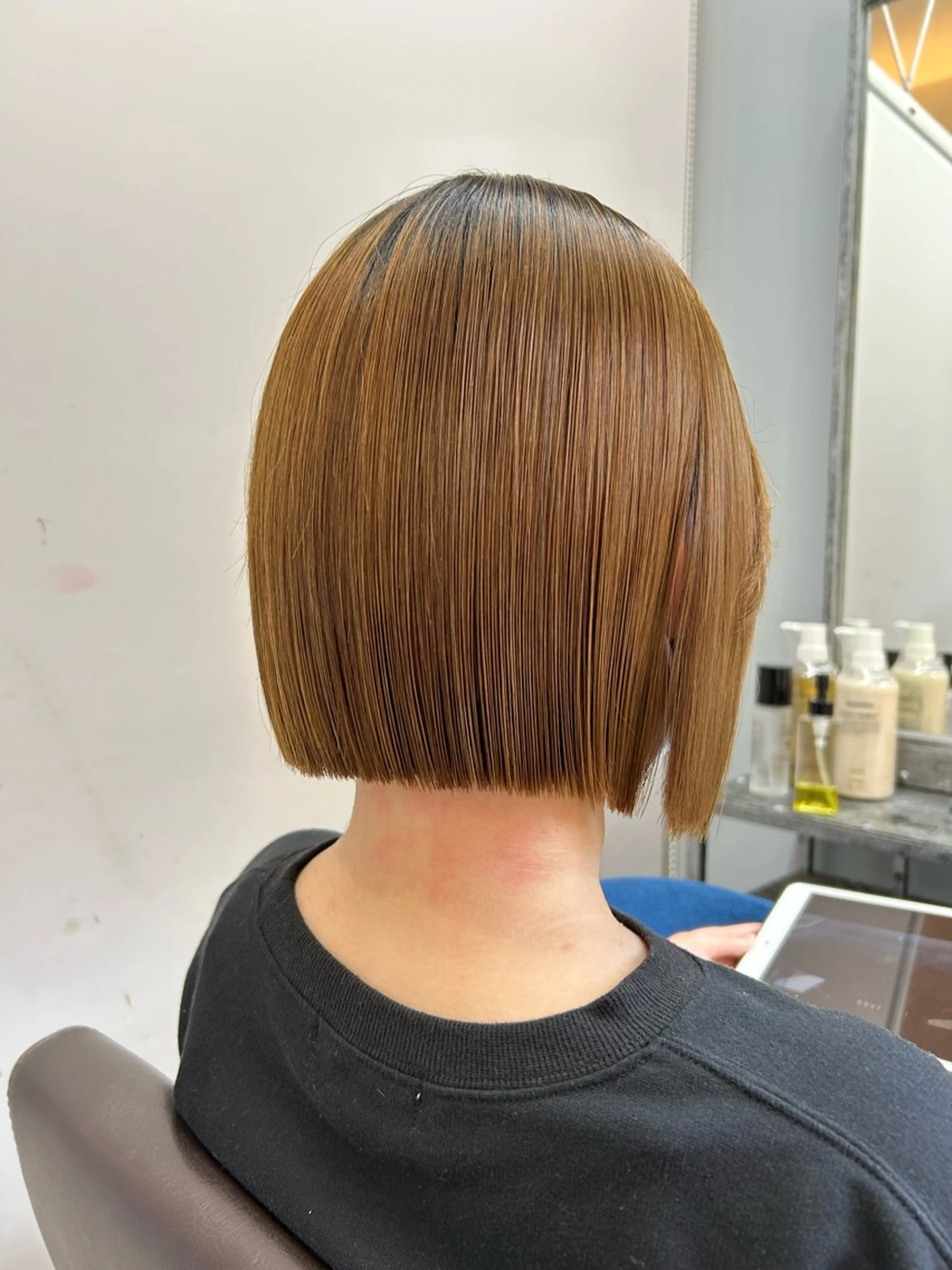 ショート hair atelier OZ桑野店所属・阿佐見 若菜のヘアスタイル