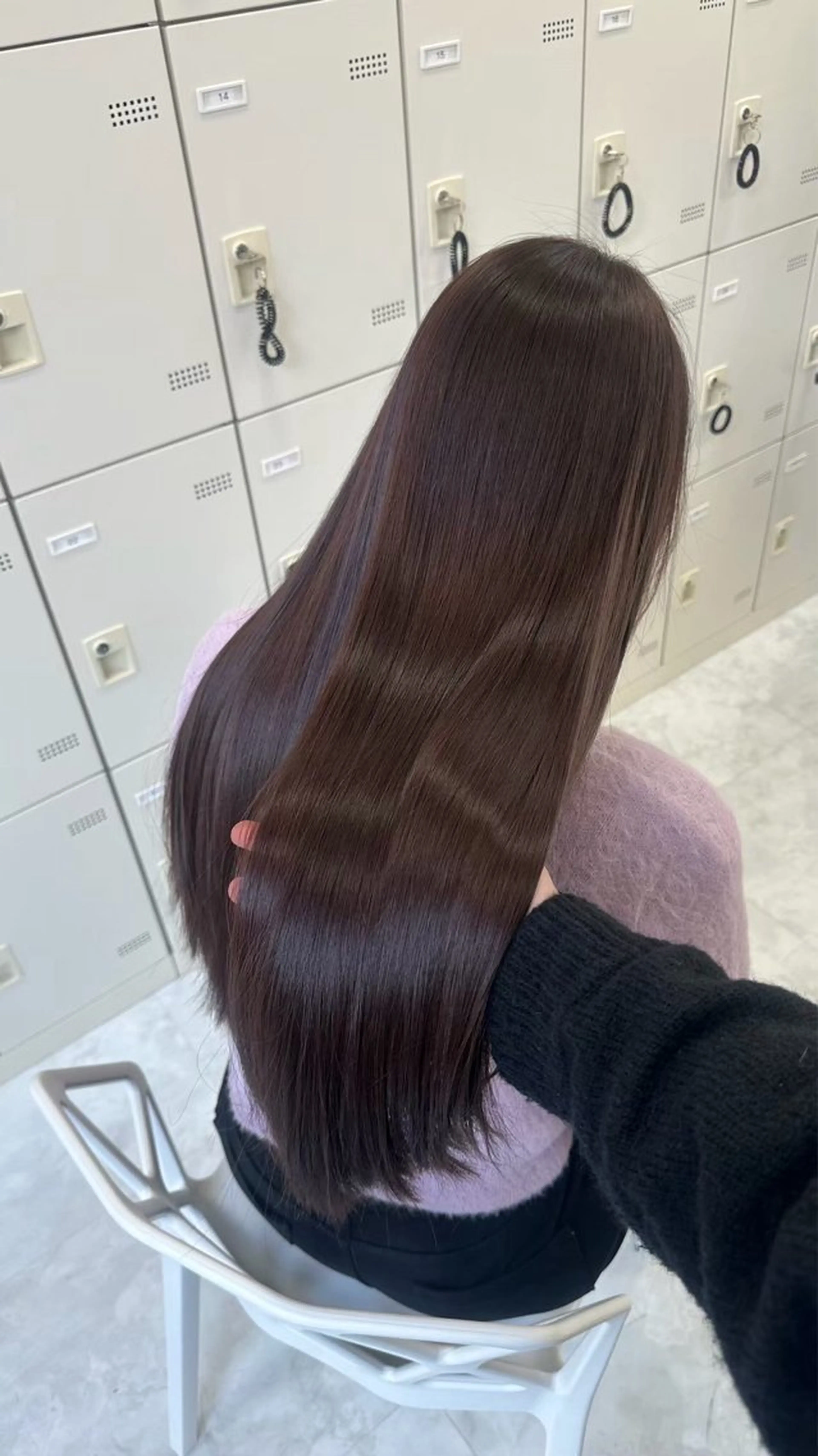 カラー 髪質改善 透明感カラー🍨🪞 ruriha🤍のヘアスタイル