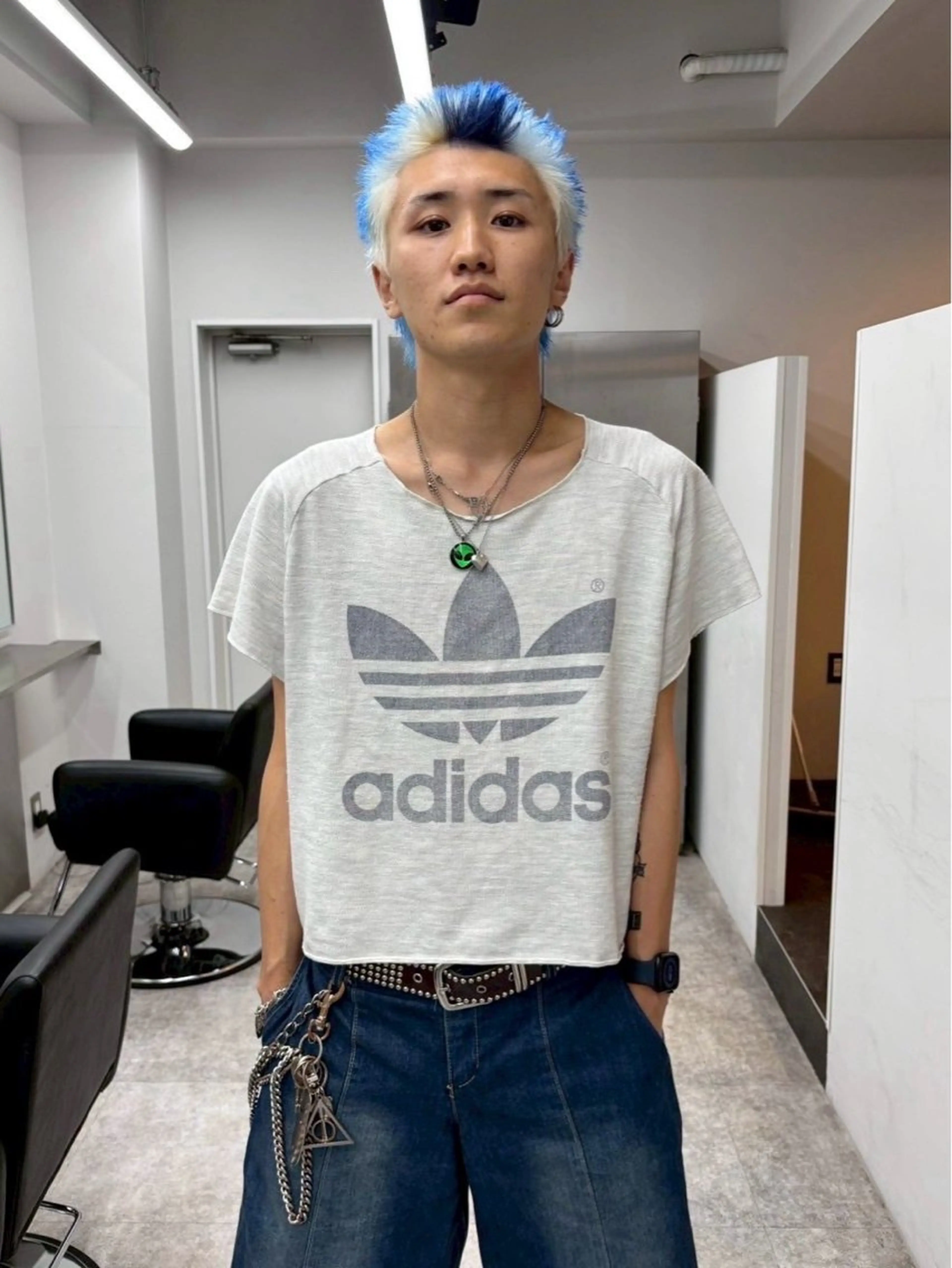 【メンズ平日限定10時​〜​ダブルカラー】ケアブリーチ込みの写真