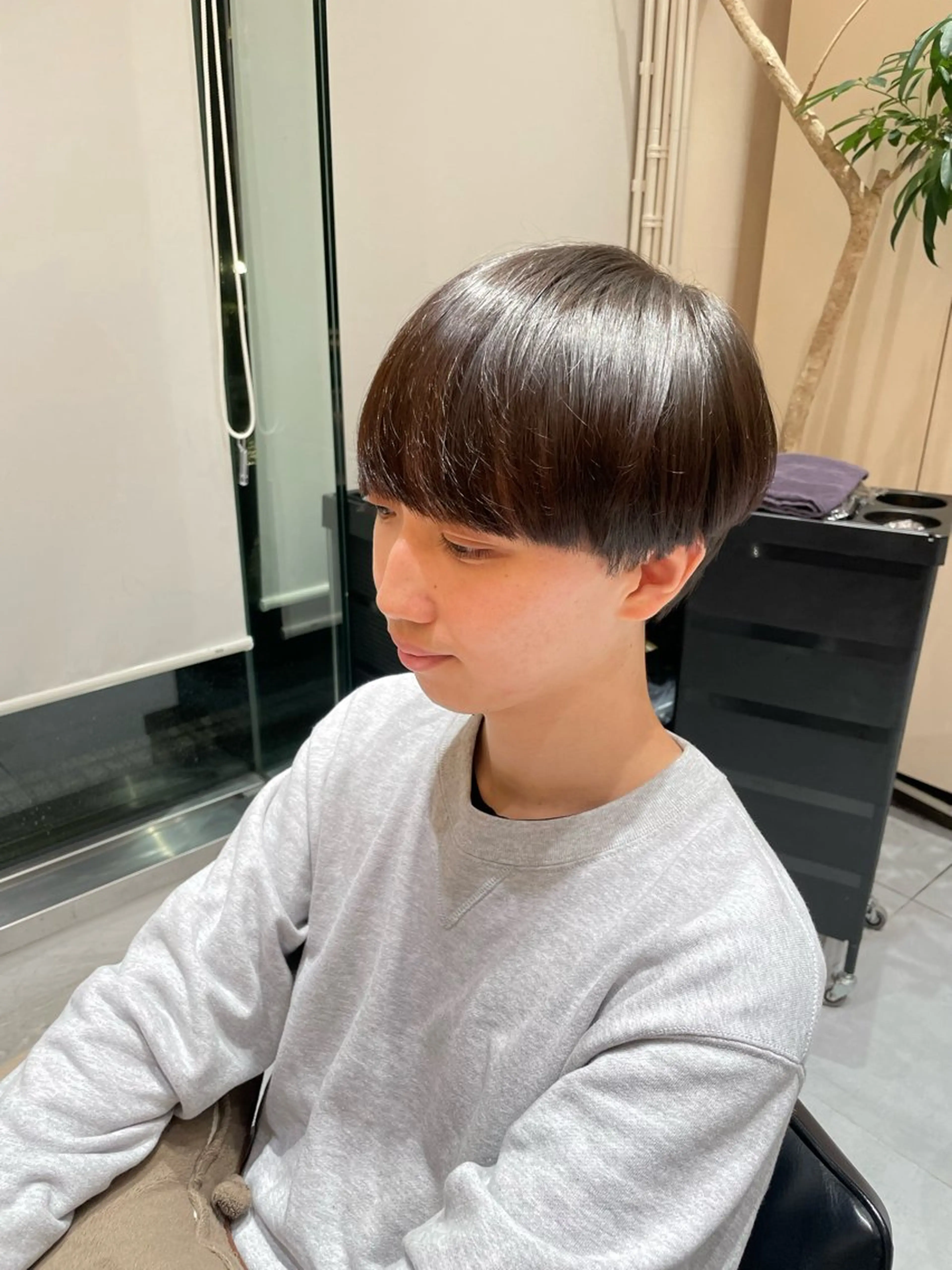 【メンズ限定】✨️ピンピンにならない✨️ナチュラル縮毛矯正+カットの写真