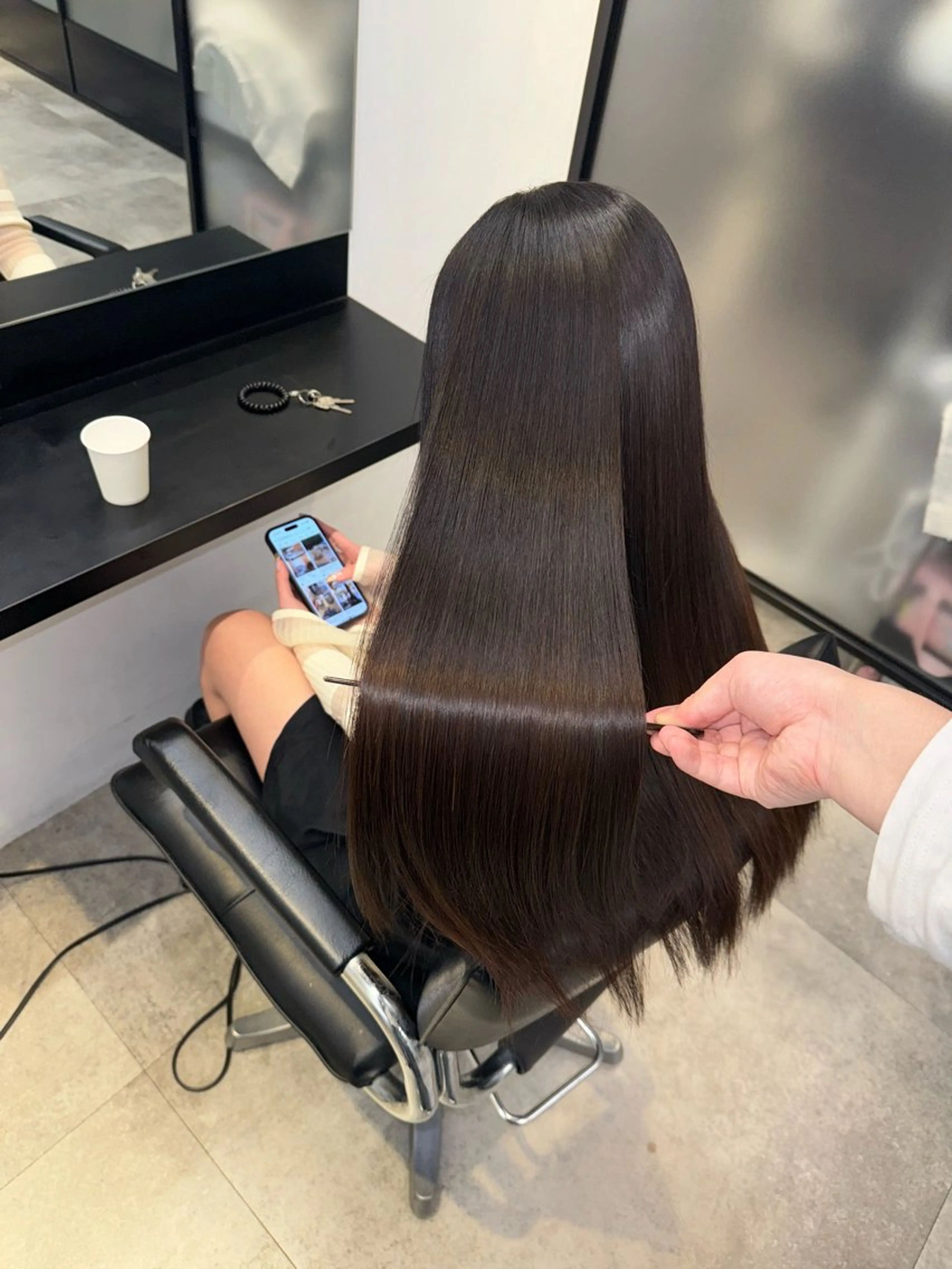 ロング トリートメント ヘアセット 髪質改善/艶髪 🫧佐藤景流🫧のヘアスタイル