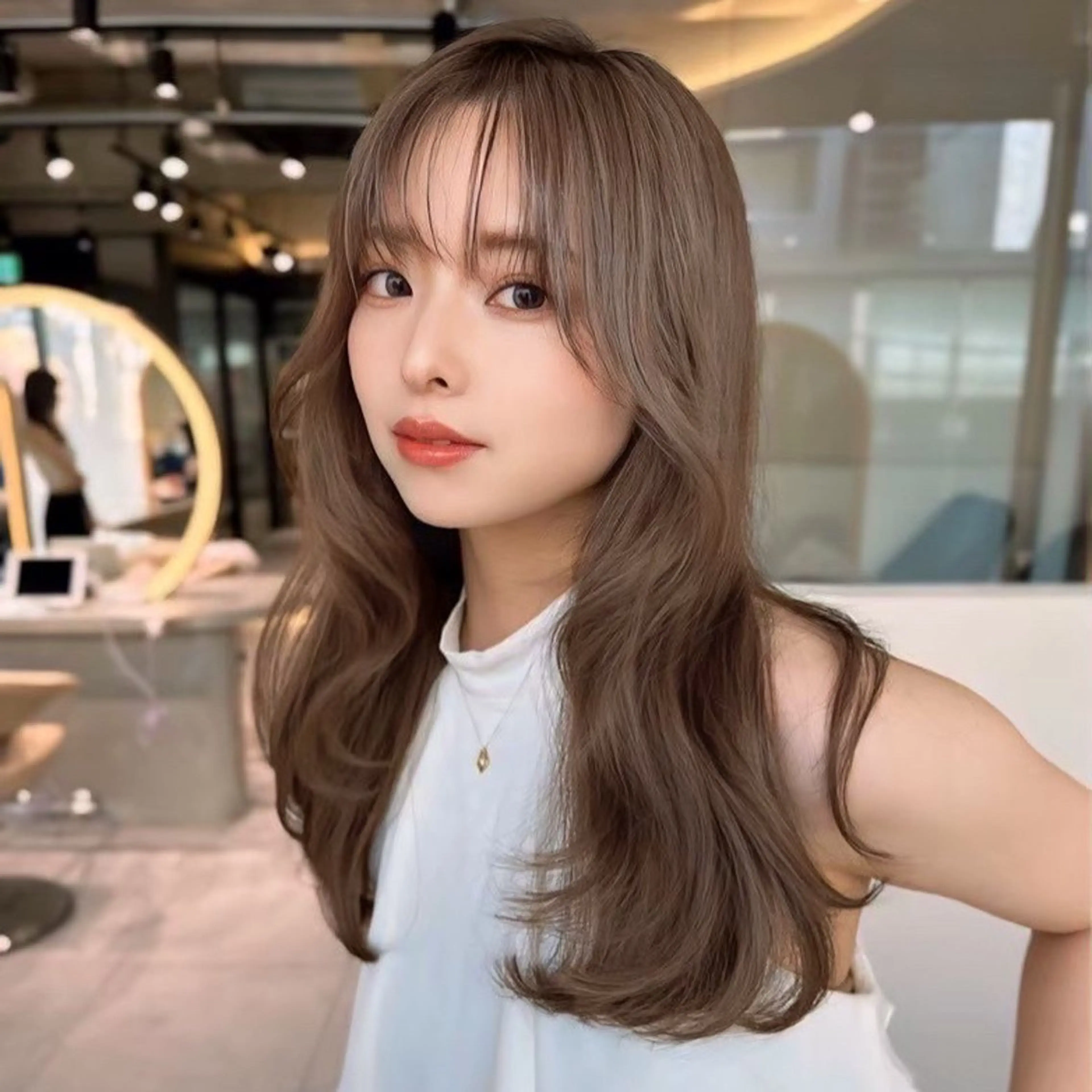 カラー ダブルカラー ヘアカラー トリートメント Lond  ulu所属・ハセ / lond uluのヘアスタイル