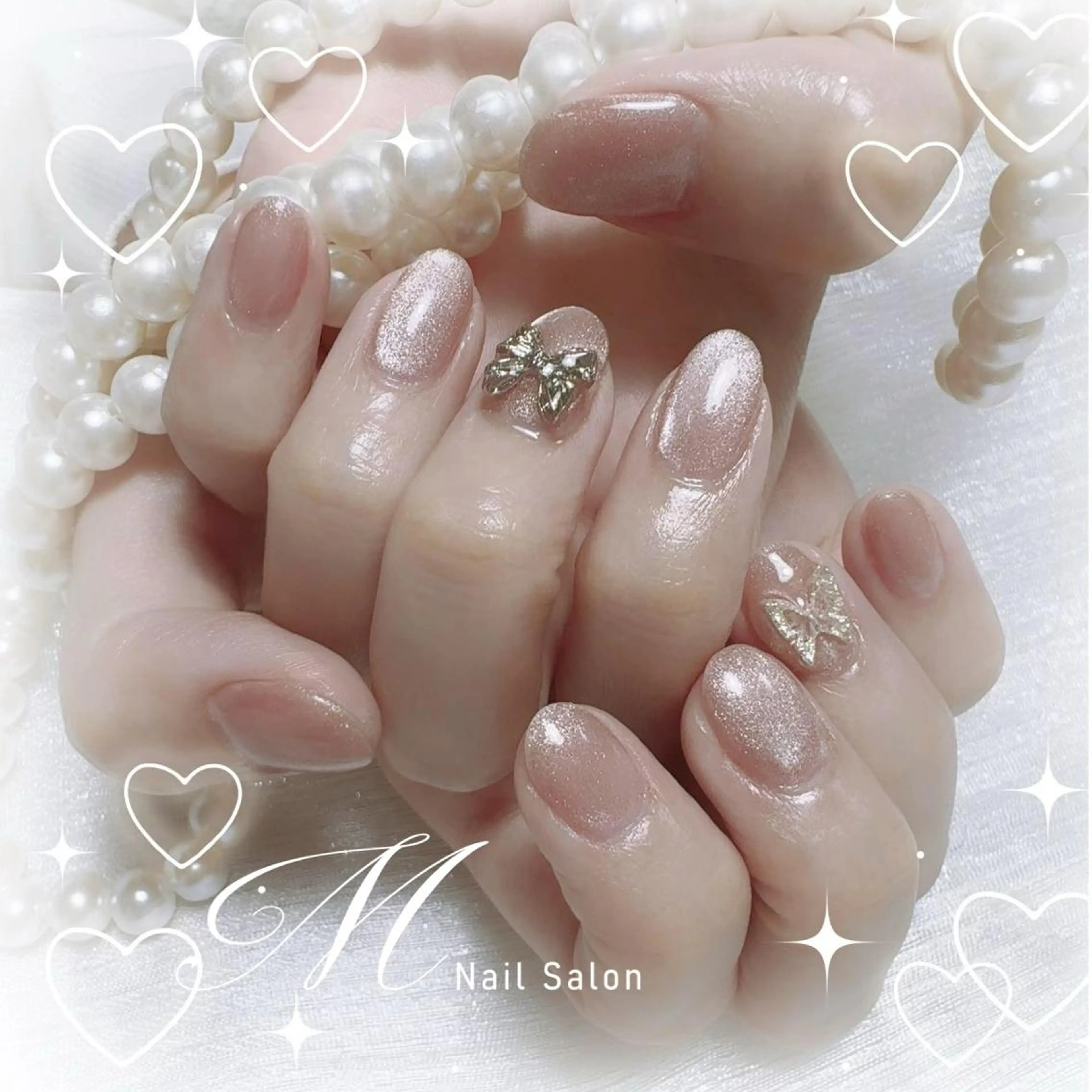 ネイル M✨ワンホン風ネイル パラジェル取扱店🦋のネイルデザイン