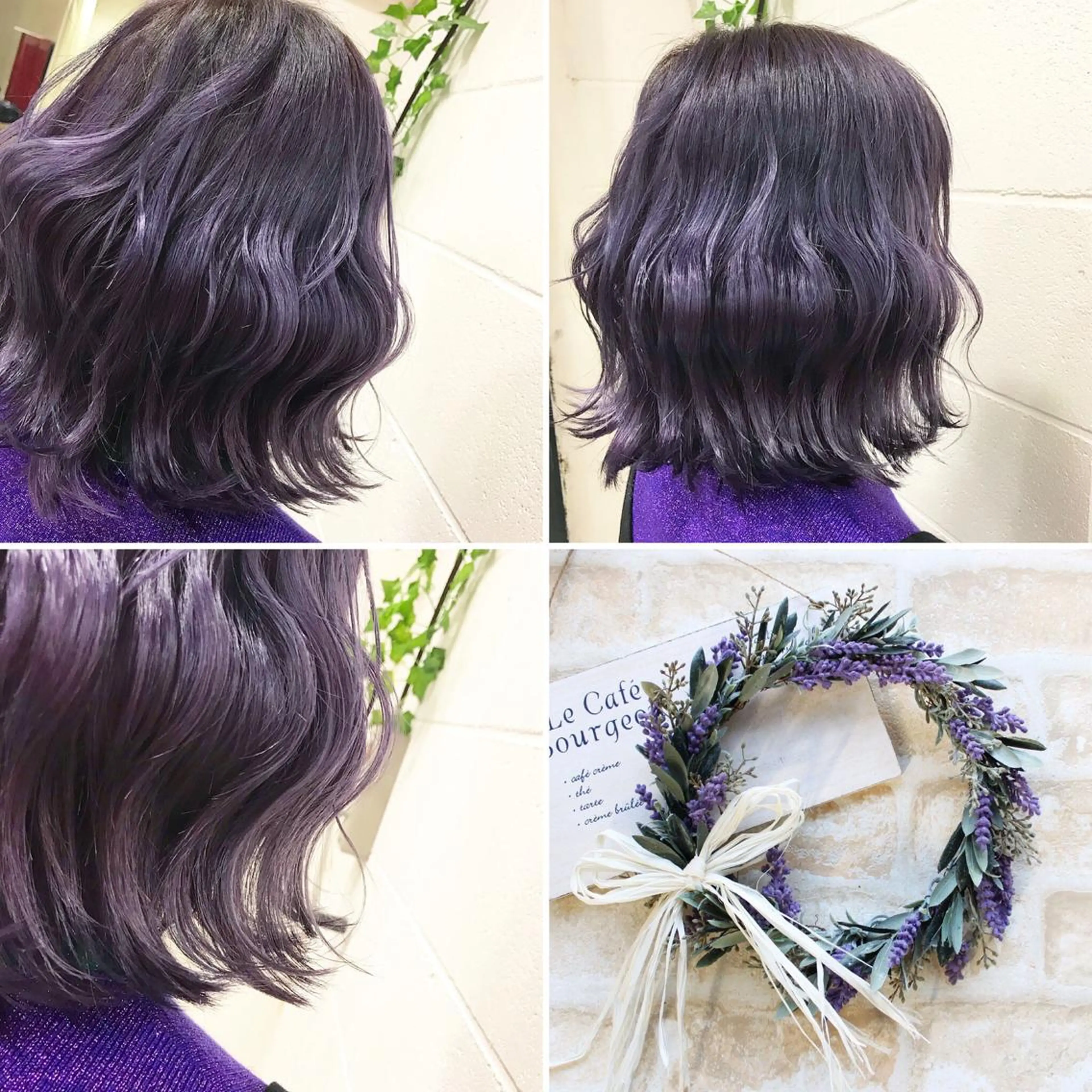 ミディアム カラー ヘアカラー トリートメント "PEPPU "所属・派手髪、ハイトーン ショートヘアShinのヘアスタイル