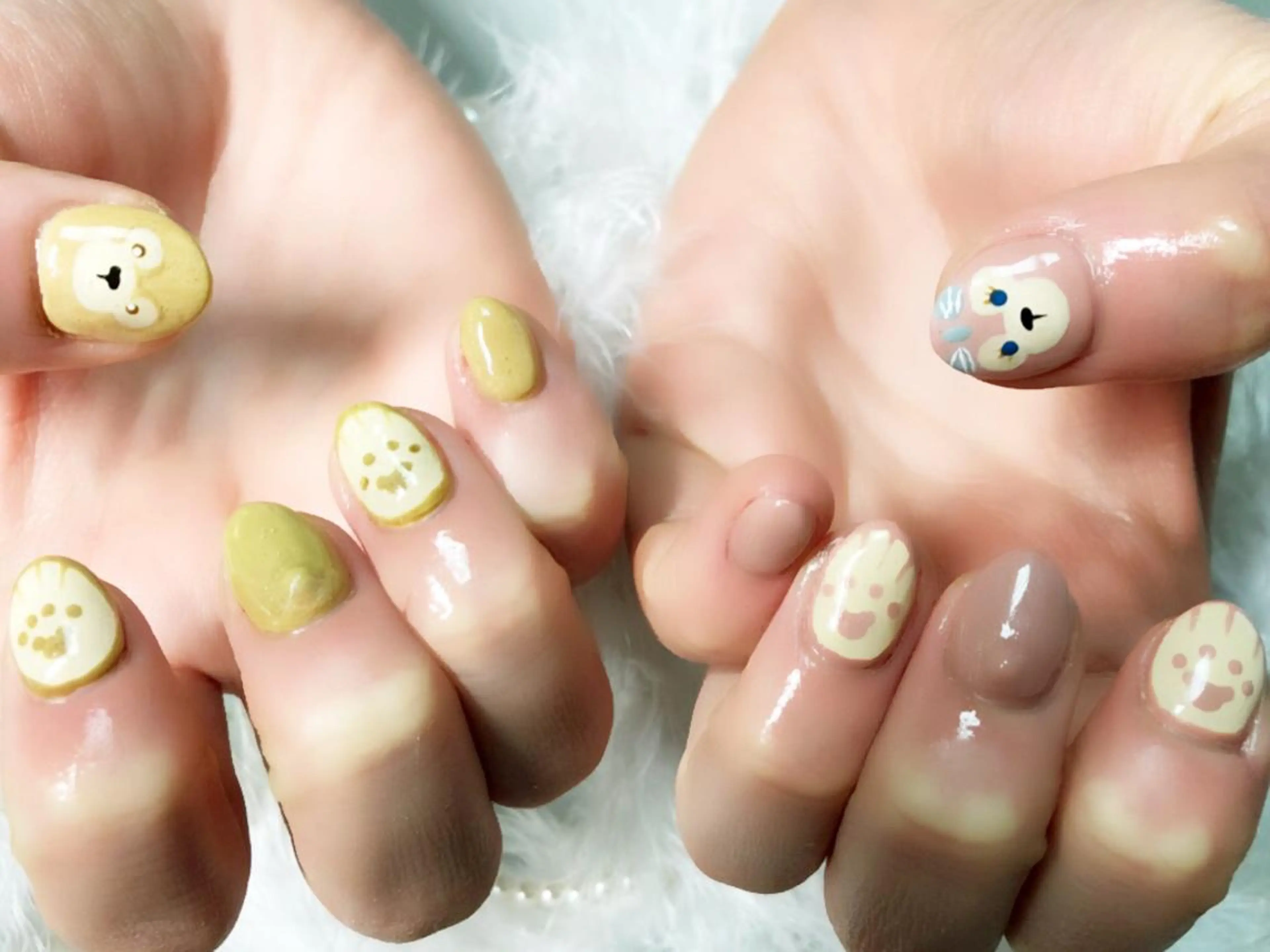 カラー ネイル アートネイル シンプルネイル ハンドネイル CITRAtotal beautyのネイルデザイン
