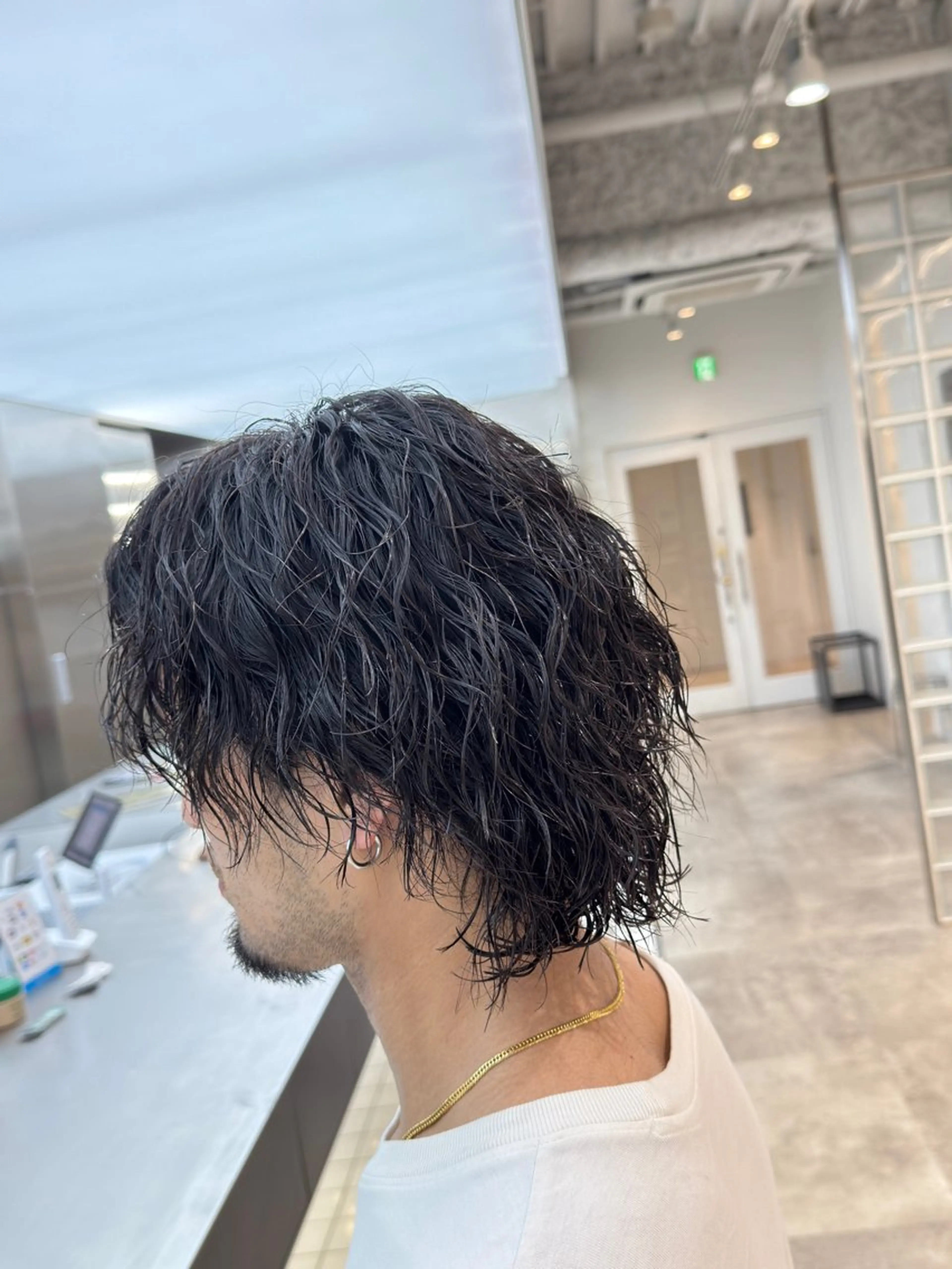 ショート パーマ カット パーマ fifth 児玉達哉 当日予約🙆のヘアスタイル