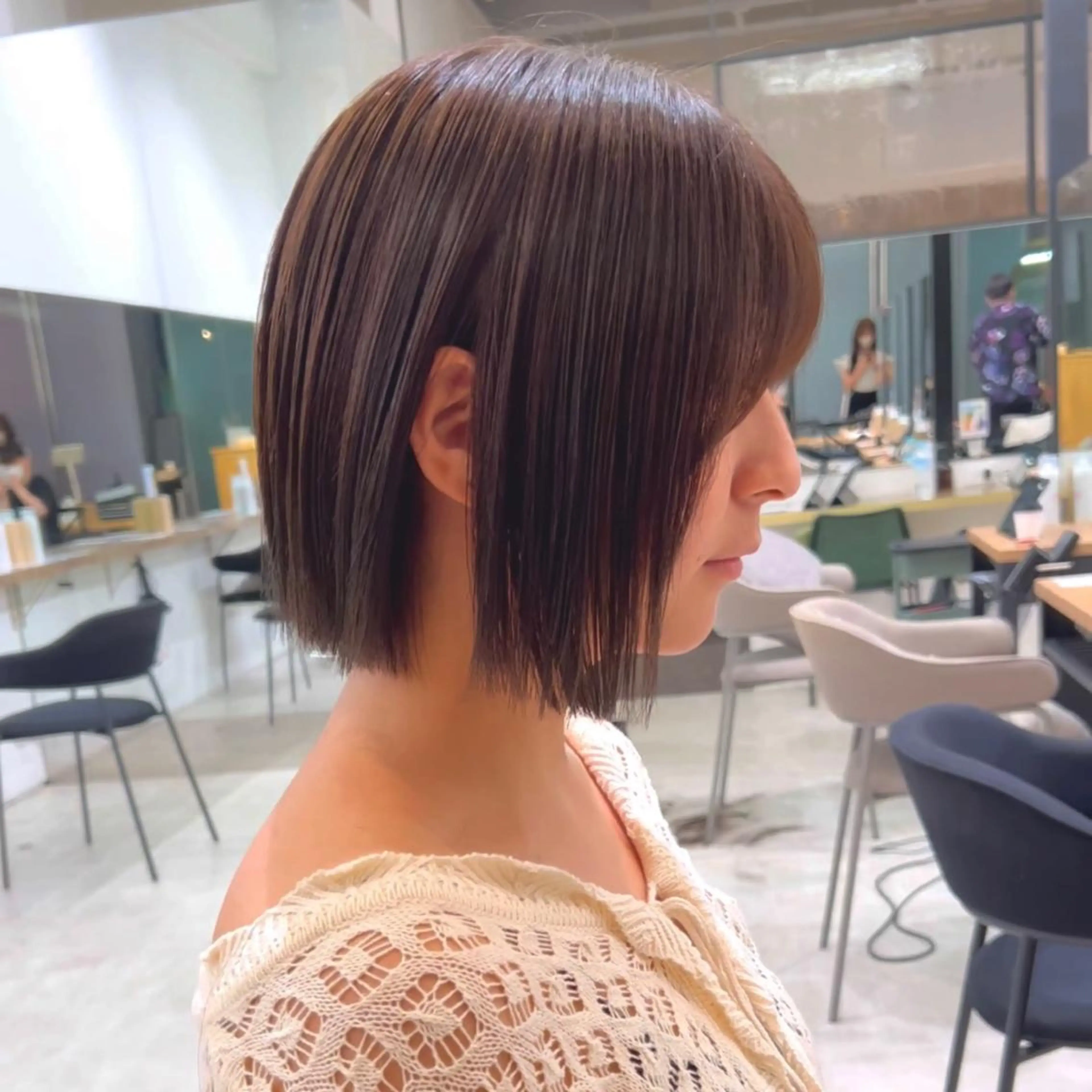ショート ボブ 【限定価格✨ ✂️】岩田真宏のヘアスタイル