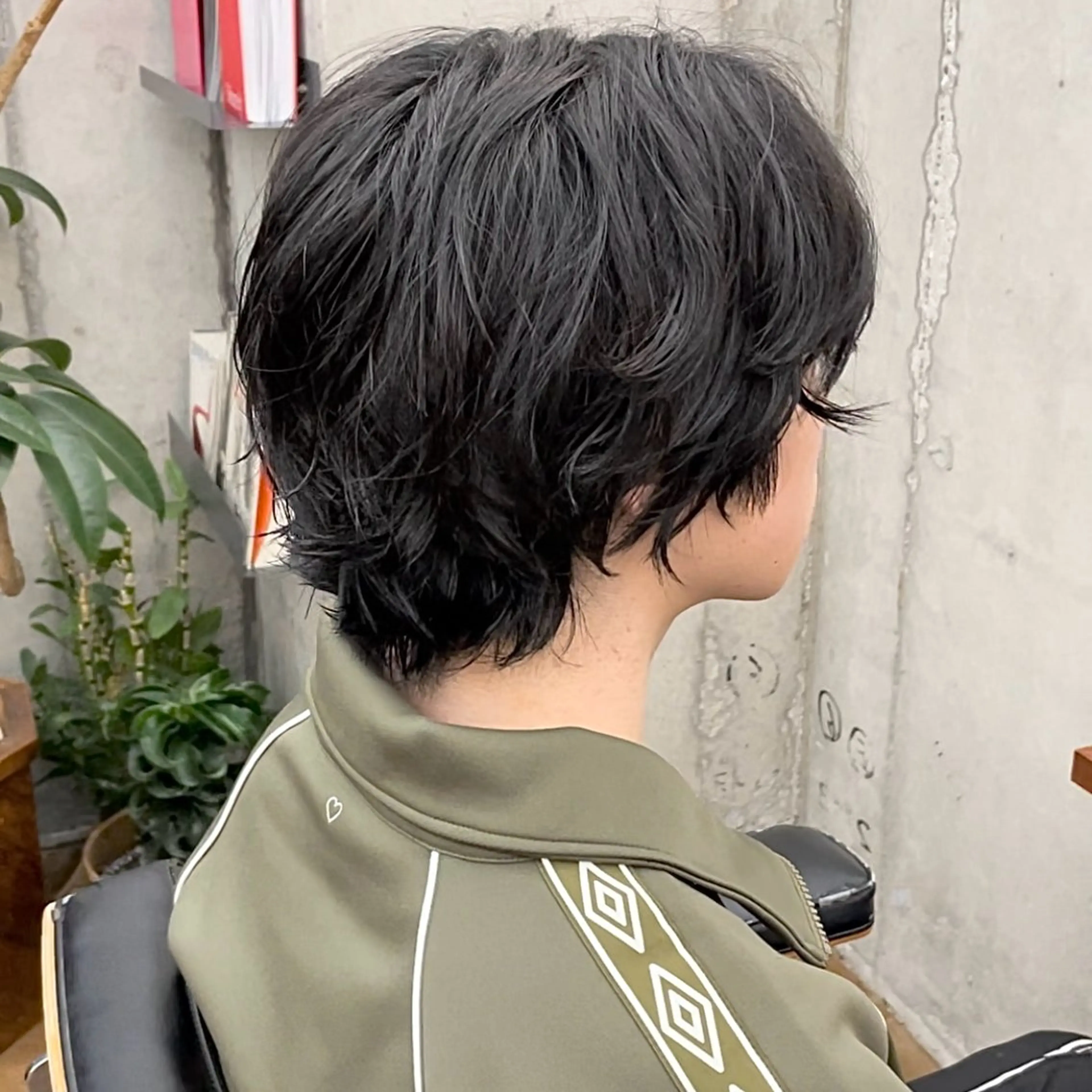 ショート パーマ メンズ メンズパーマ ショートヘア カット パーマ ヘアセット ✂︎ウルフ・ショート ✂︎MIKUNIのヘアスタイル