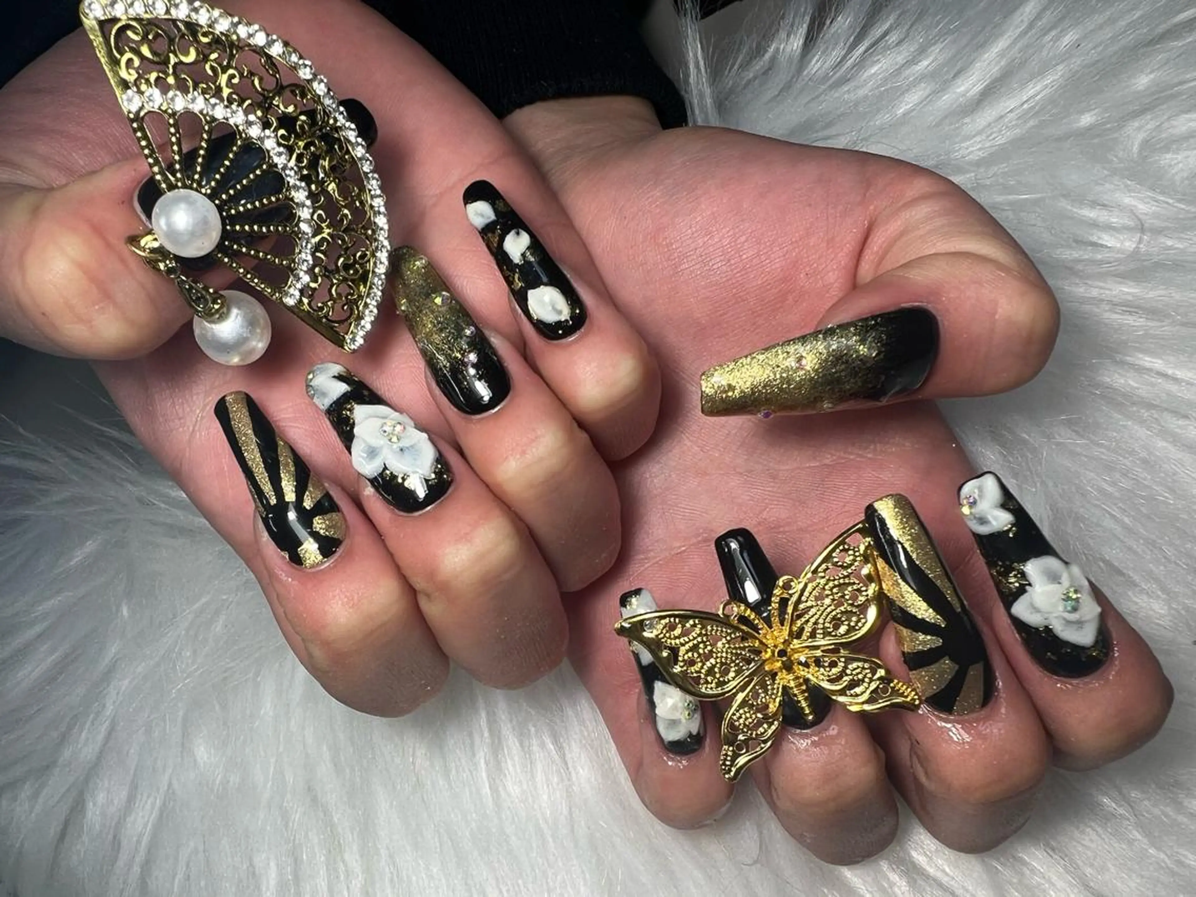 ネイル ハンドネイル Mana‪ ‪·͜· ❤︎‬のネイルデザイン