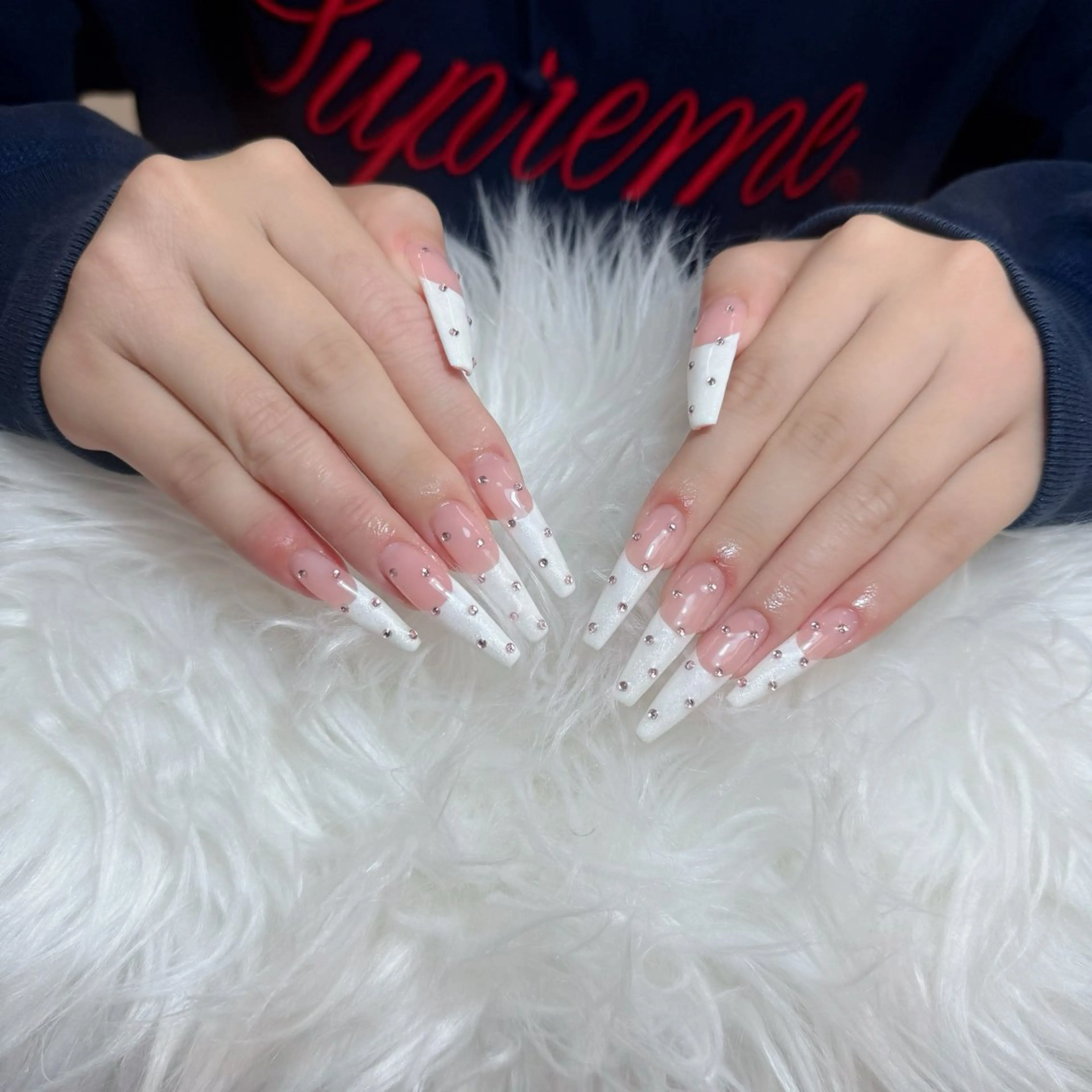 ネイル ジェルネイル 韓国ネイル マグネットネイル ネイルチップ 冬ネイル Lenie Nailのネイルデザイン