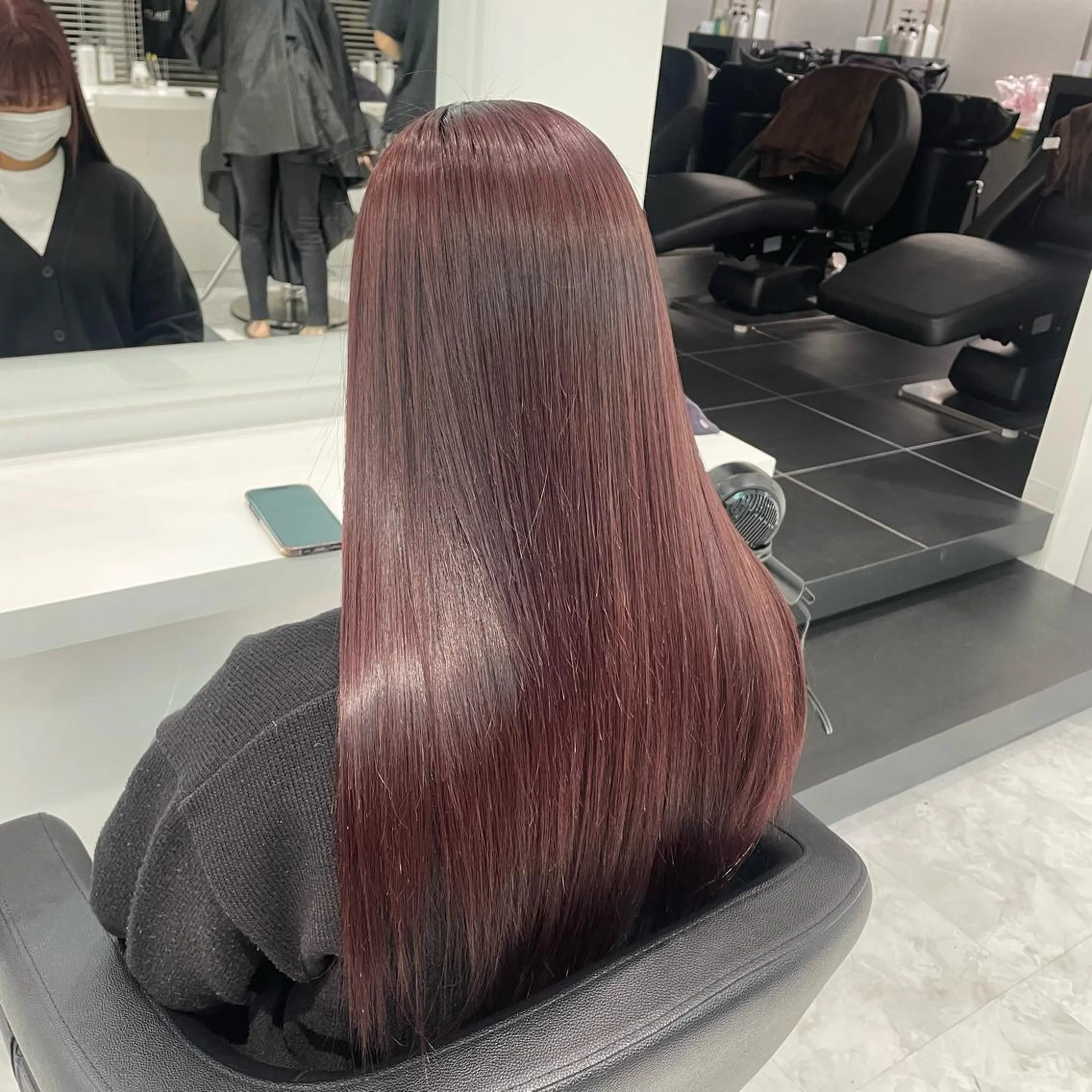 ミディアム 大人っぽ上品🤍韓国 レイヤー🤍ふうがのヘアスタイル