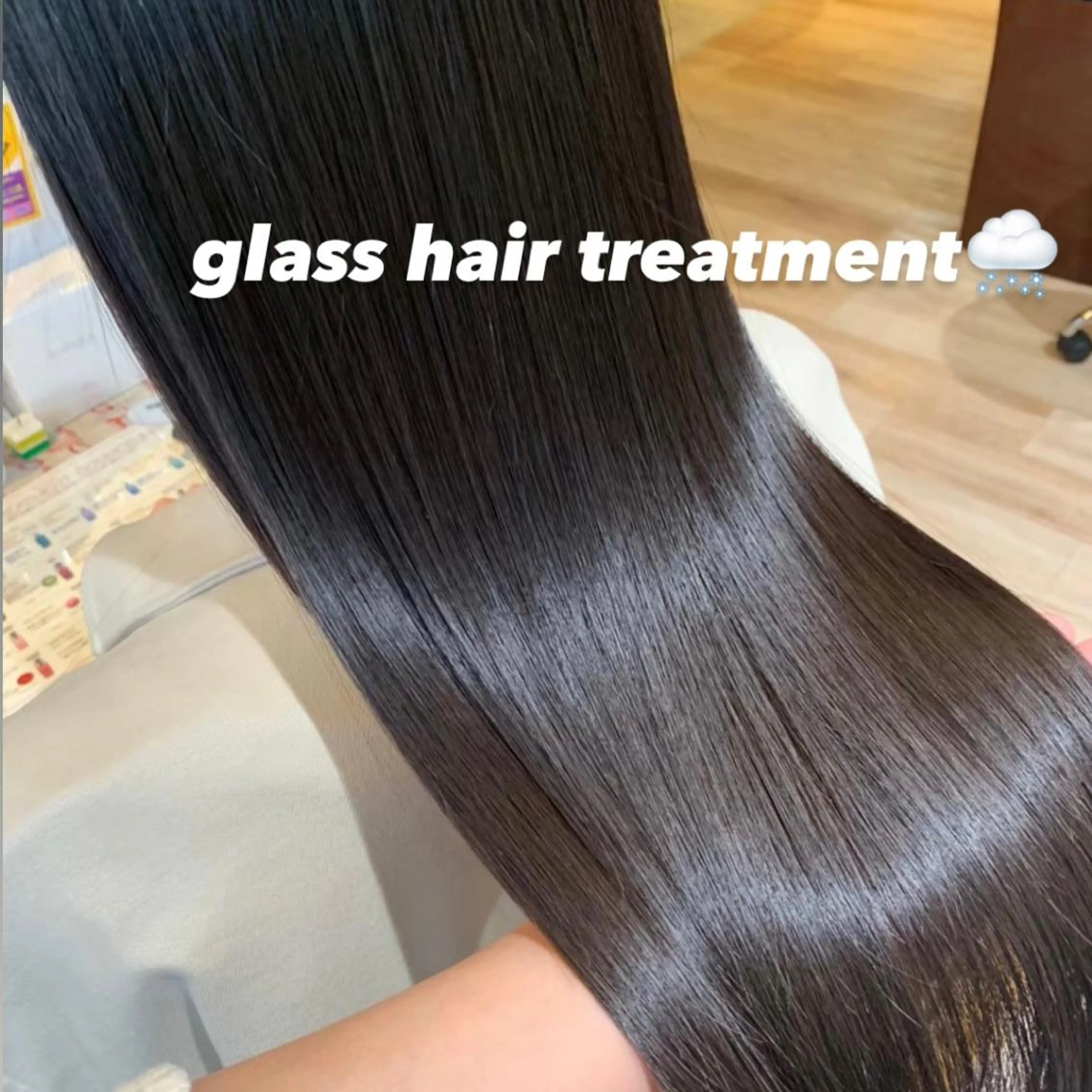 セミロング 髪質改善 トリートメント トリートメント 暖色ｶﾗｰ/ﾚｲﾔｰ ｶｯﾄ/Yunaのヘアスタイル