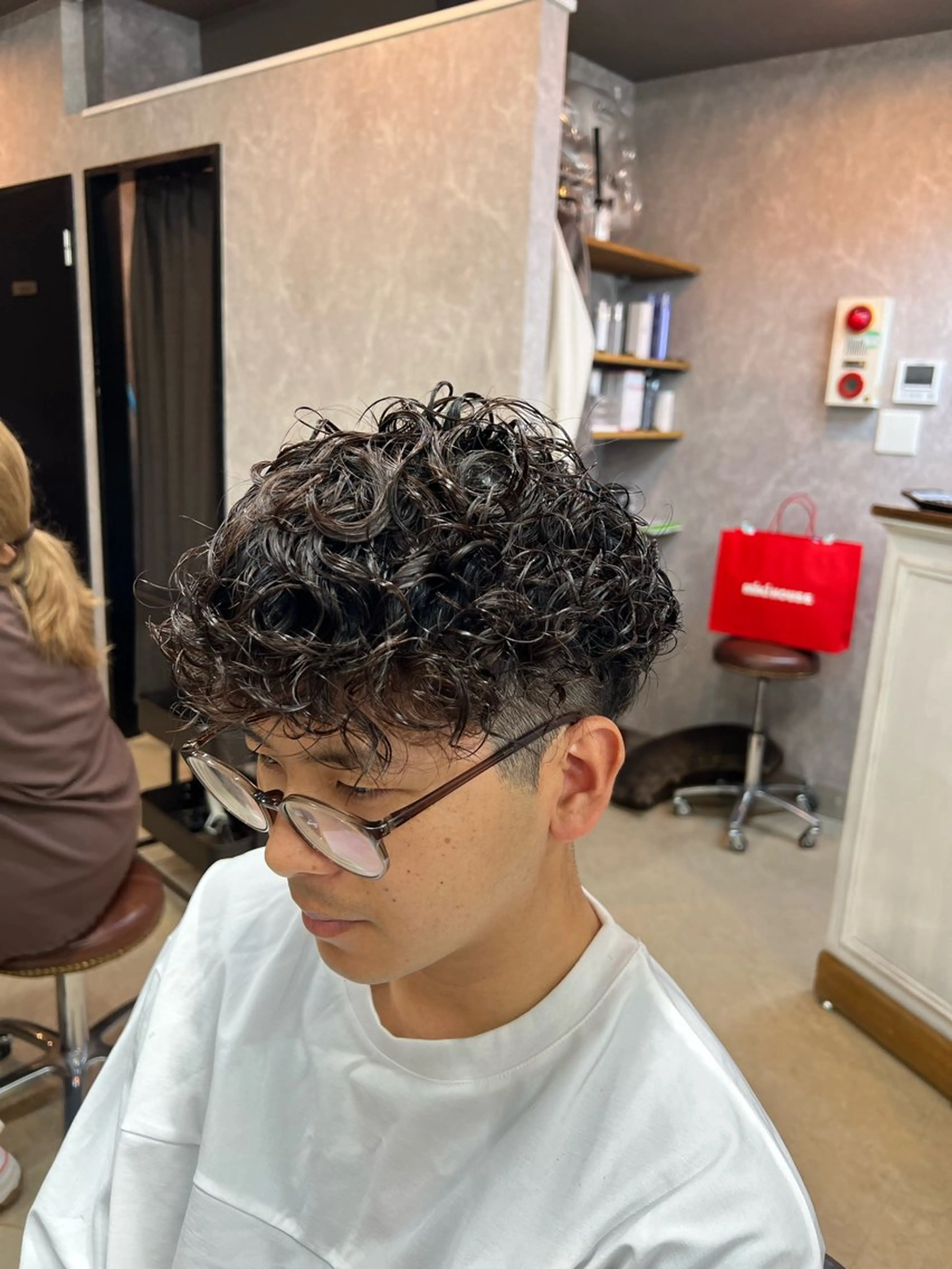 パーマ メンズ メンズパーマ プードルパーマ プードルパーマ カット パーマ 🌻belle /JUMA🌻のヘアスタイル