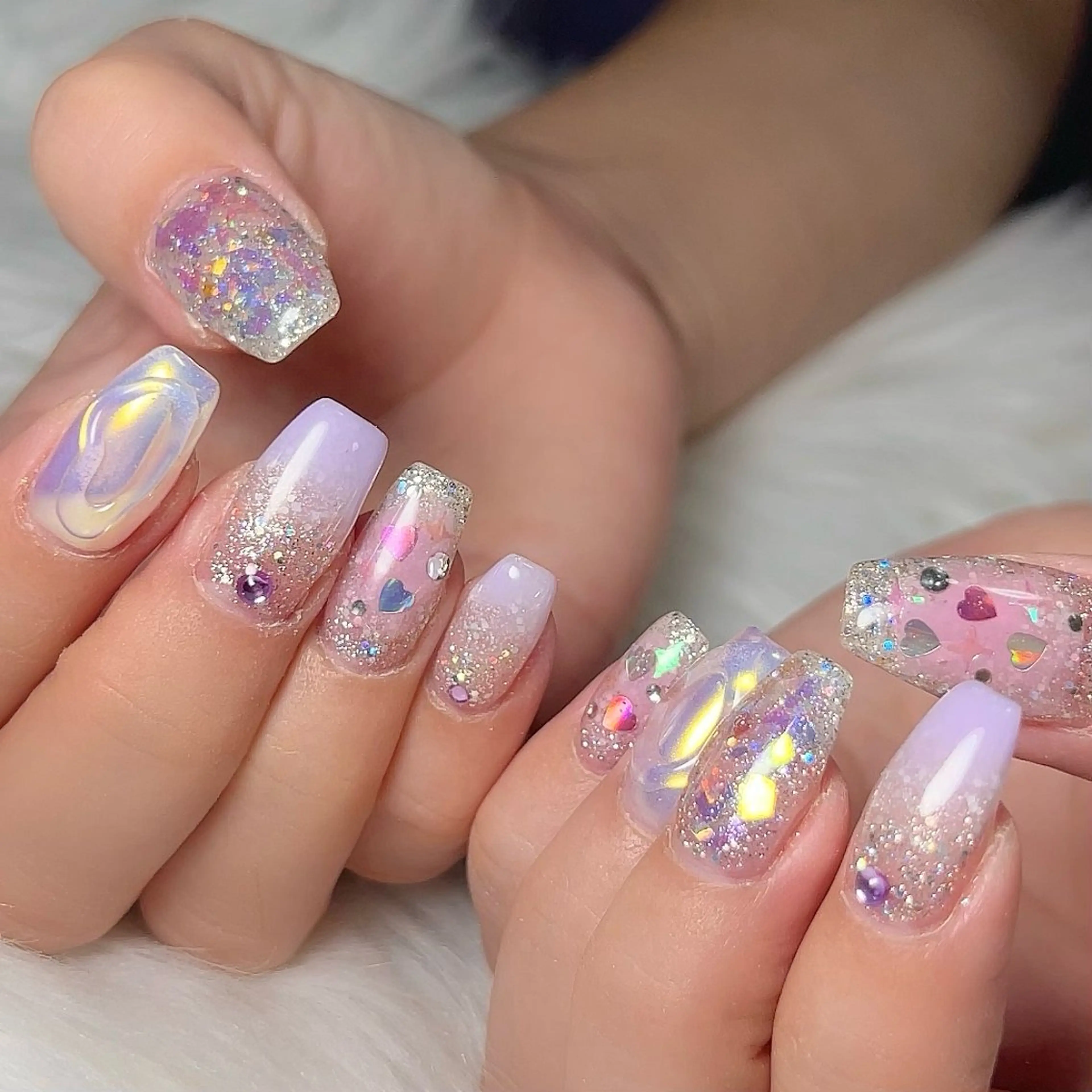 ネイル ハンドネイル 【Yappy🌈】 💖P-tanaのネイルデザイン