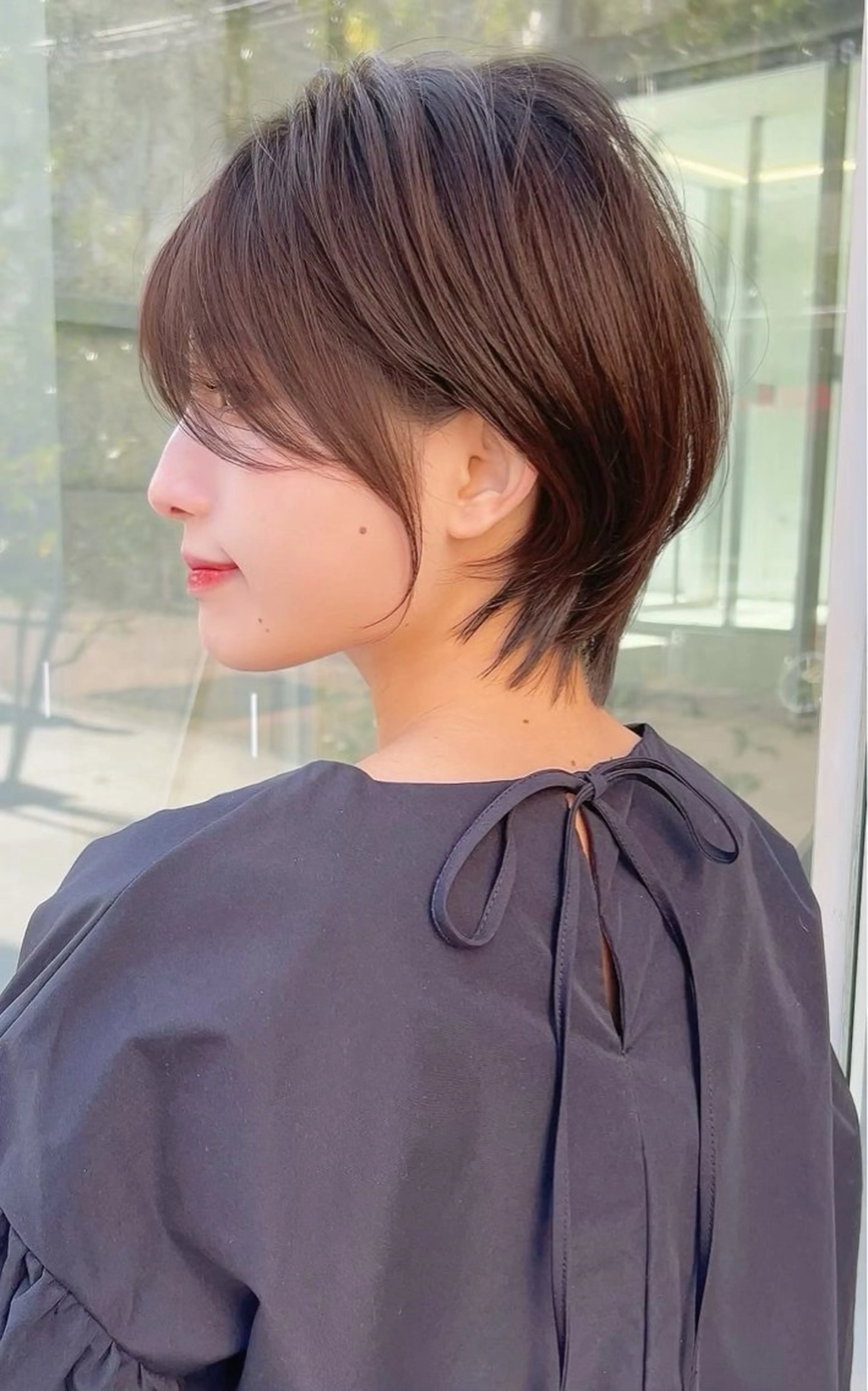 ショート 落合 歩夢のヘアスタイル