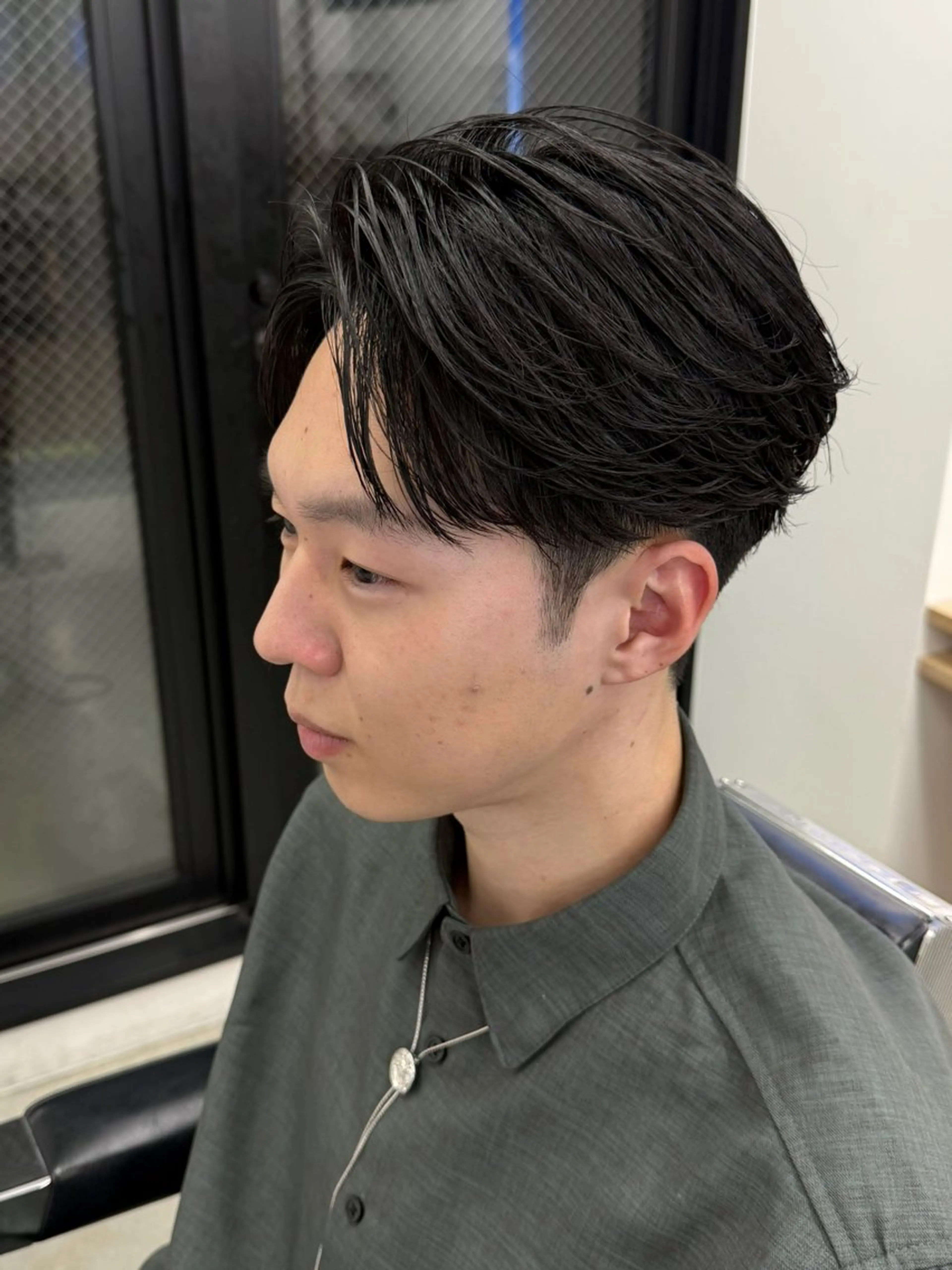ショート カラー パーマ ヘアアレンジ メンズ カット パーマ トリートメント ヘアセット 亀井隆汰/メンズ専門 パーマ特化美容師のヘアスタイル