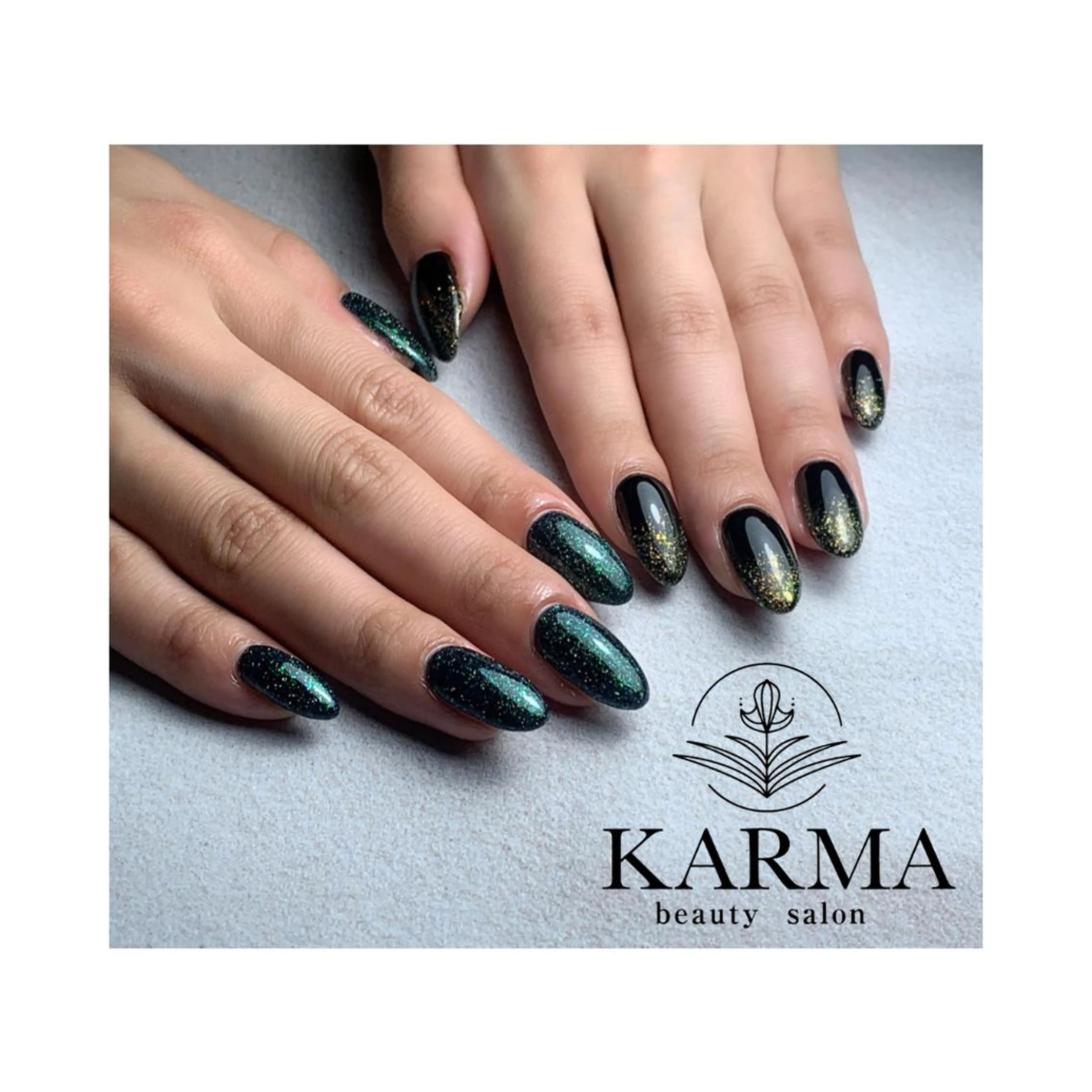 ロング ハンドネイル KARMA salonのネイルデザイン
