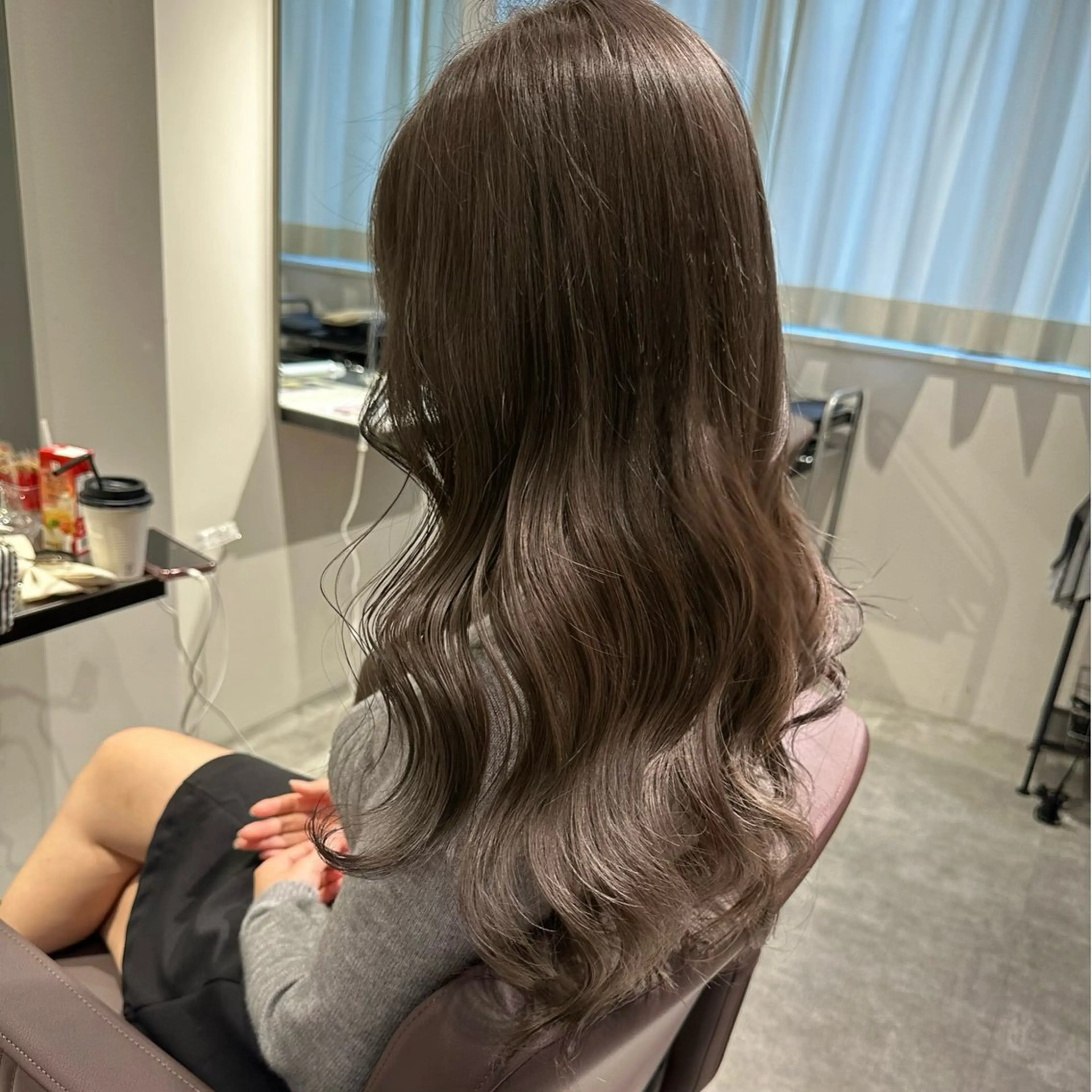 ロング カラー パーマ ヘアアレンジ メンズ メンズブリーチ メンズハイライト メンズインナーカラー メンズ韓国風 ブリーチ カット ヘアカラー トリートメント 髪質改善/縮毛矯正 ダブルカラー/Youのヘアスタイル