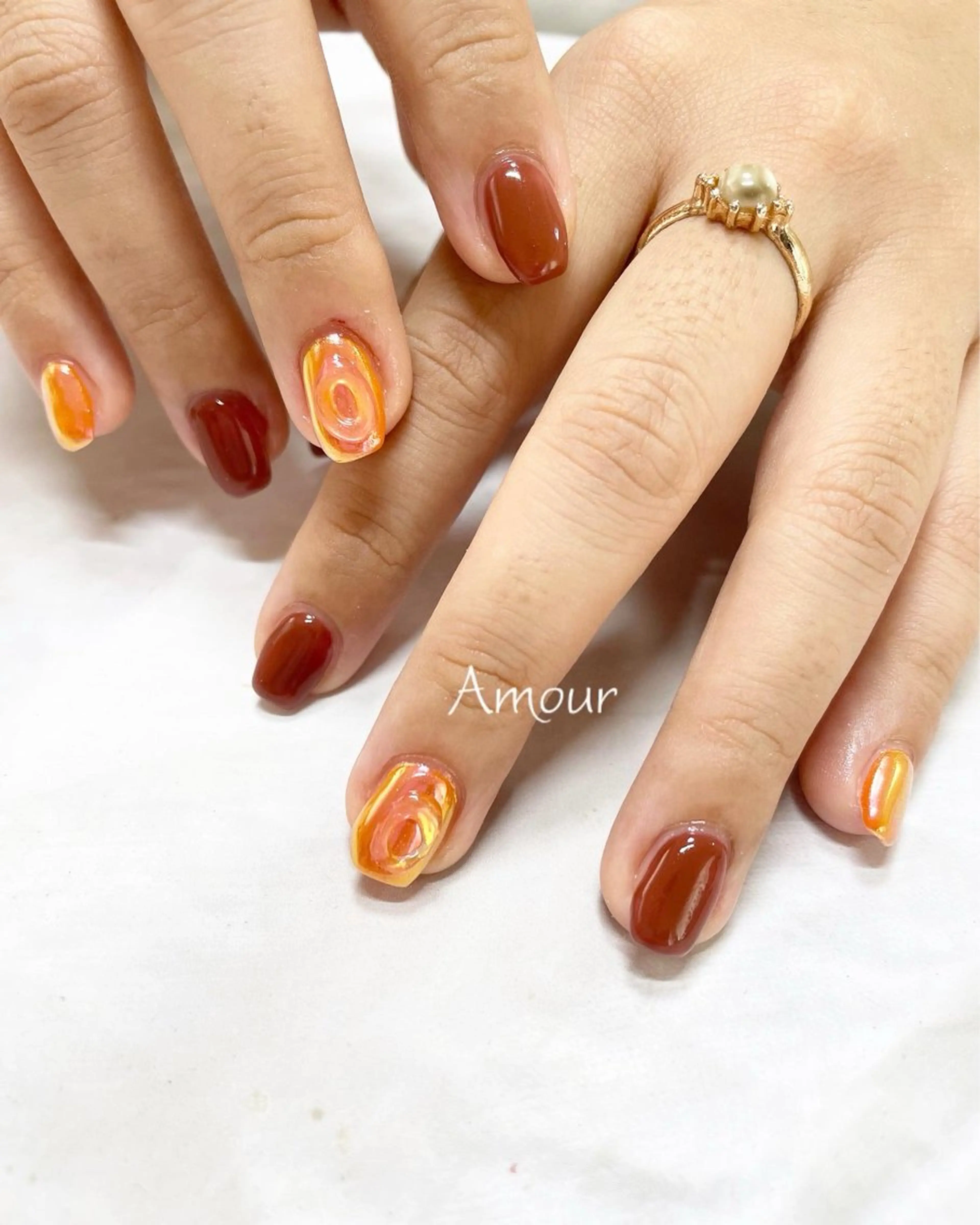 ネイル ハンドネイル Nail Salon Amourのネイルデザイン