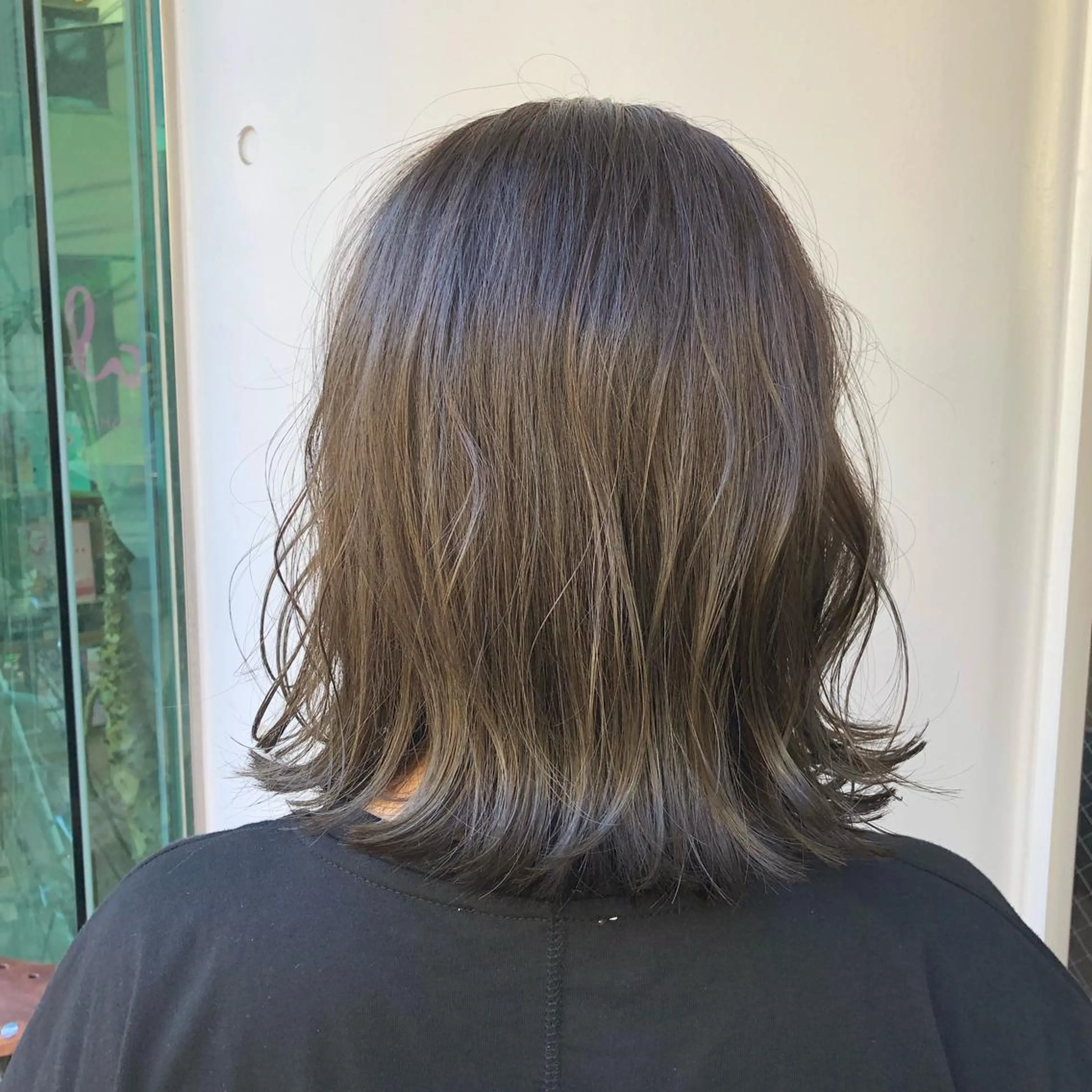 ミディアム カラー パーマ ヘアアレンジ BRUNTJET所属・MAEDA MADOKAのヘアスタイル