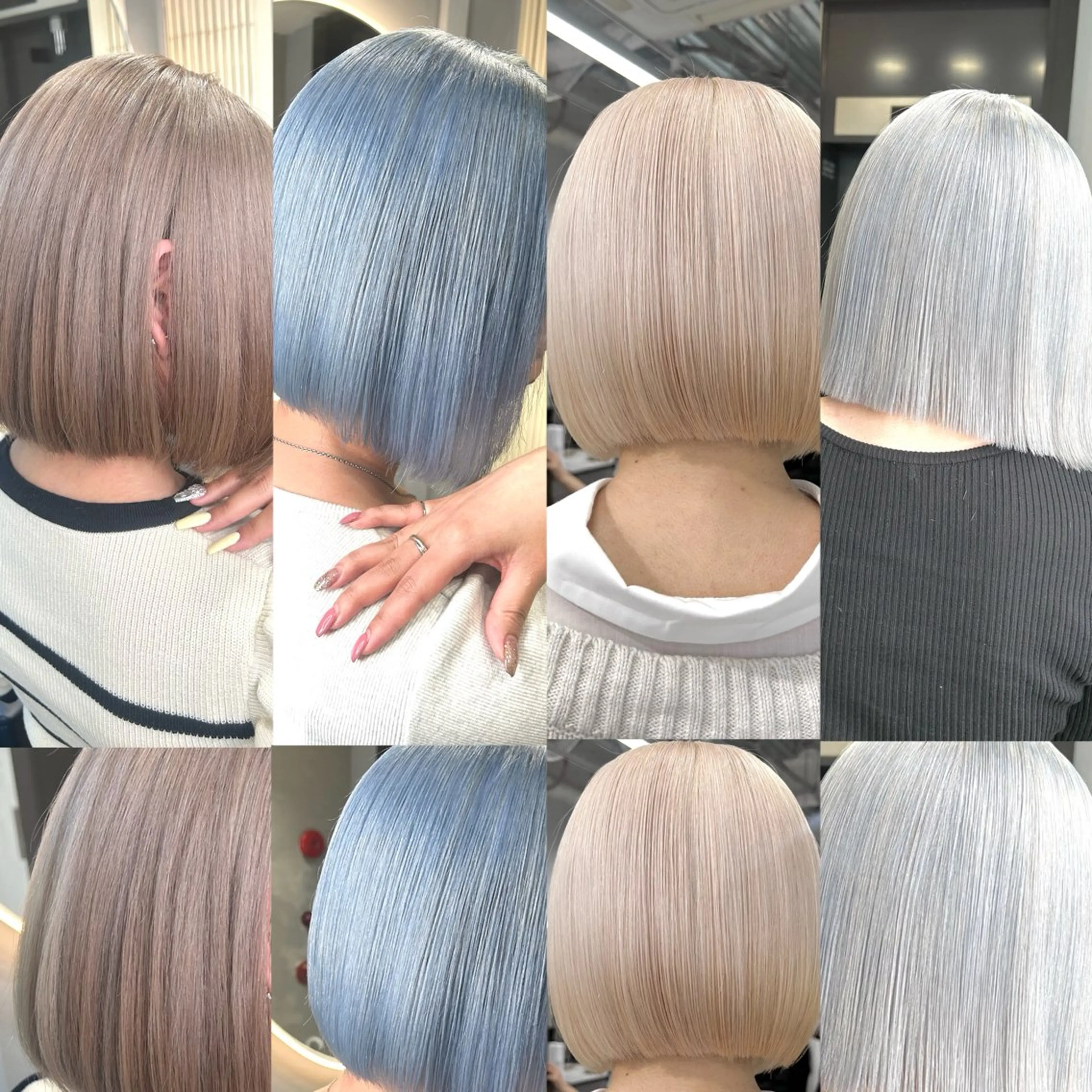 ミディアム カラー ヘアカラー トリートメント Giselハヤシ ケンタのヘアスタイル