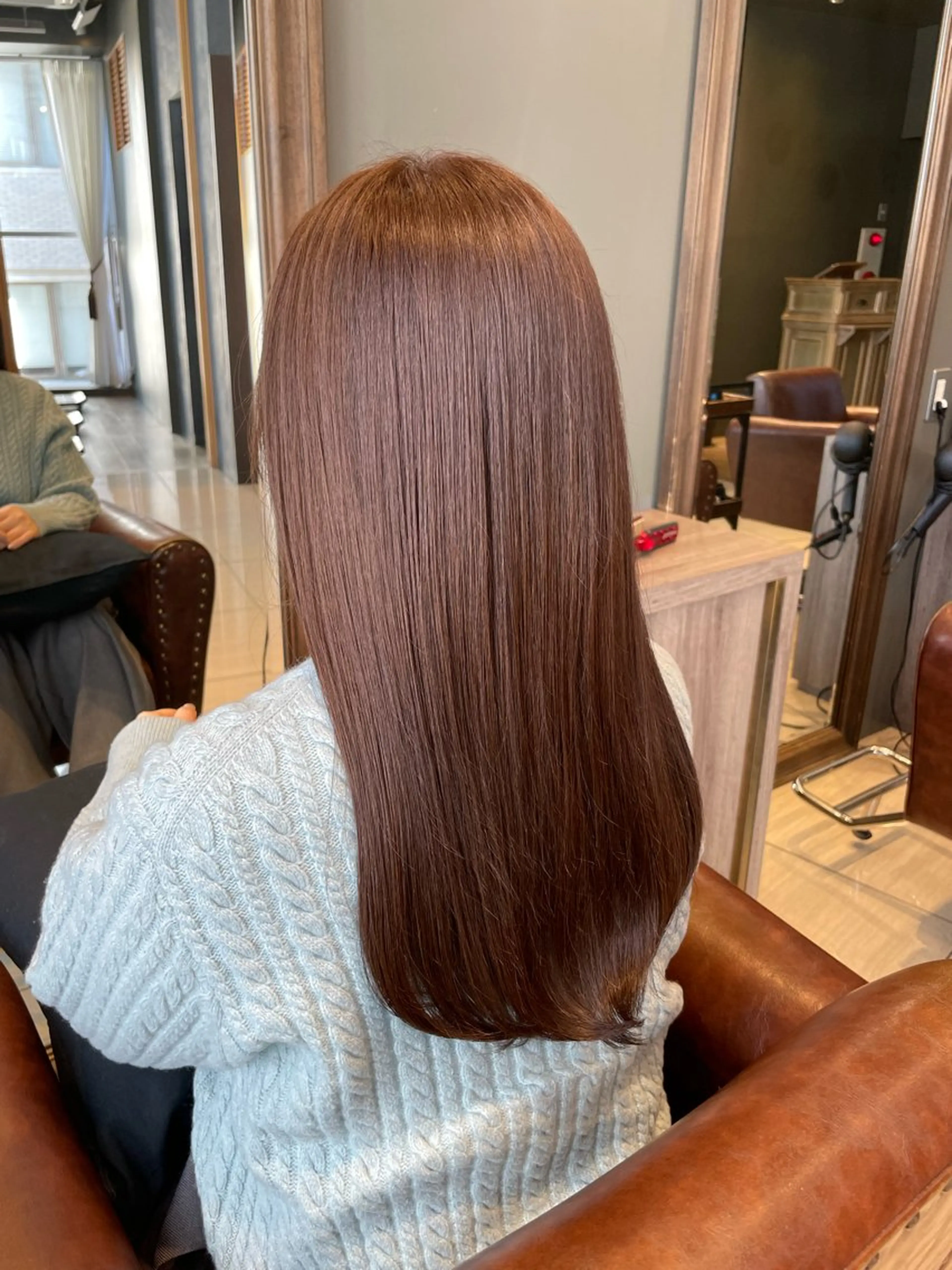 ロング カラー ヘアカラー トリートメント 今村 南穂のヘアスタイル