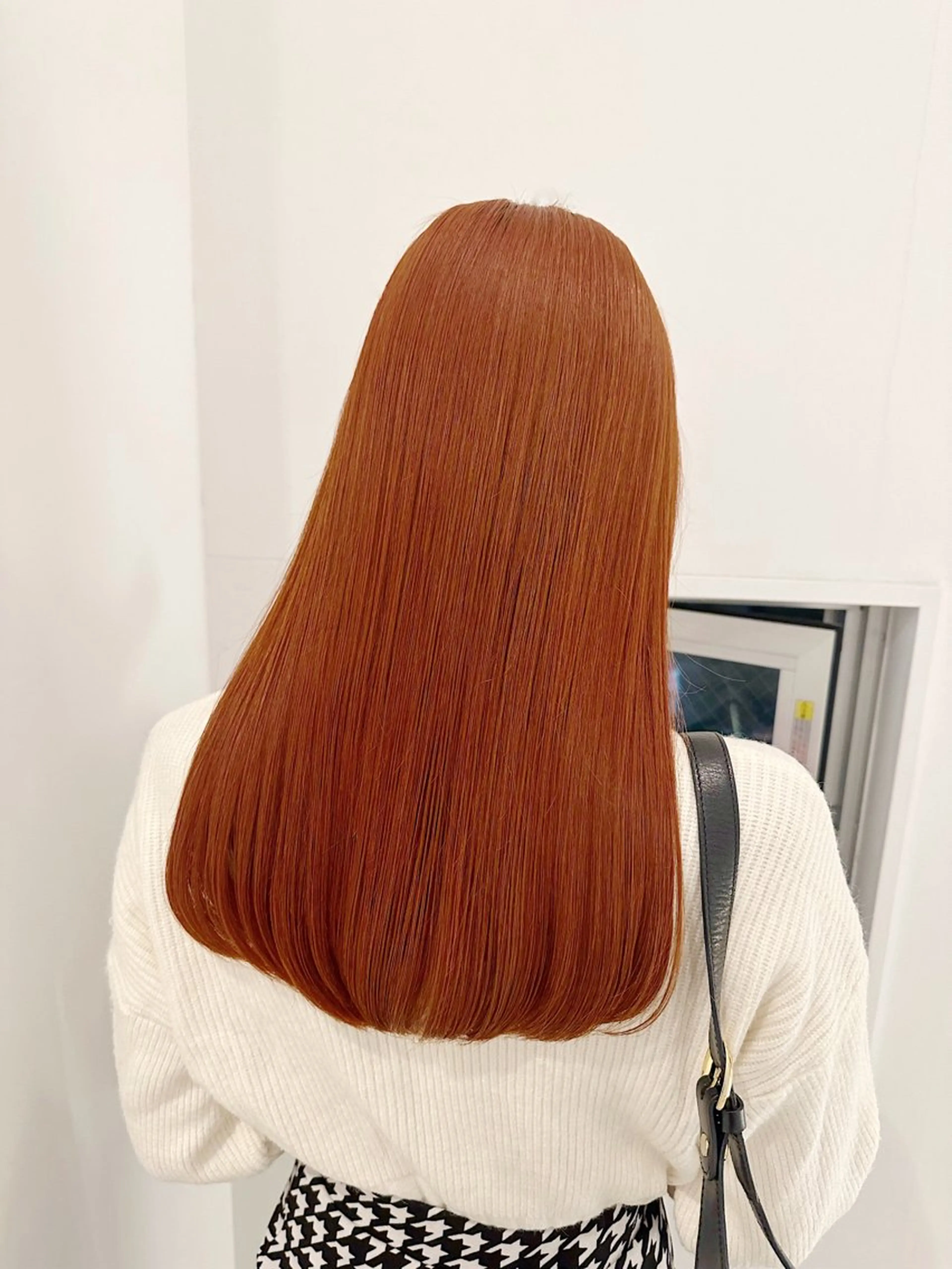 ロング カラー ヘアアレンジ カット ヘアカラー トリートメント ヘアセット 🧡ono🧡暖色/ 切りっぱなしボブ🧡のヘアスタイル
