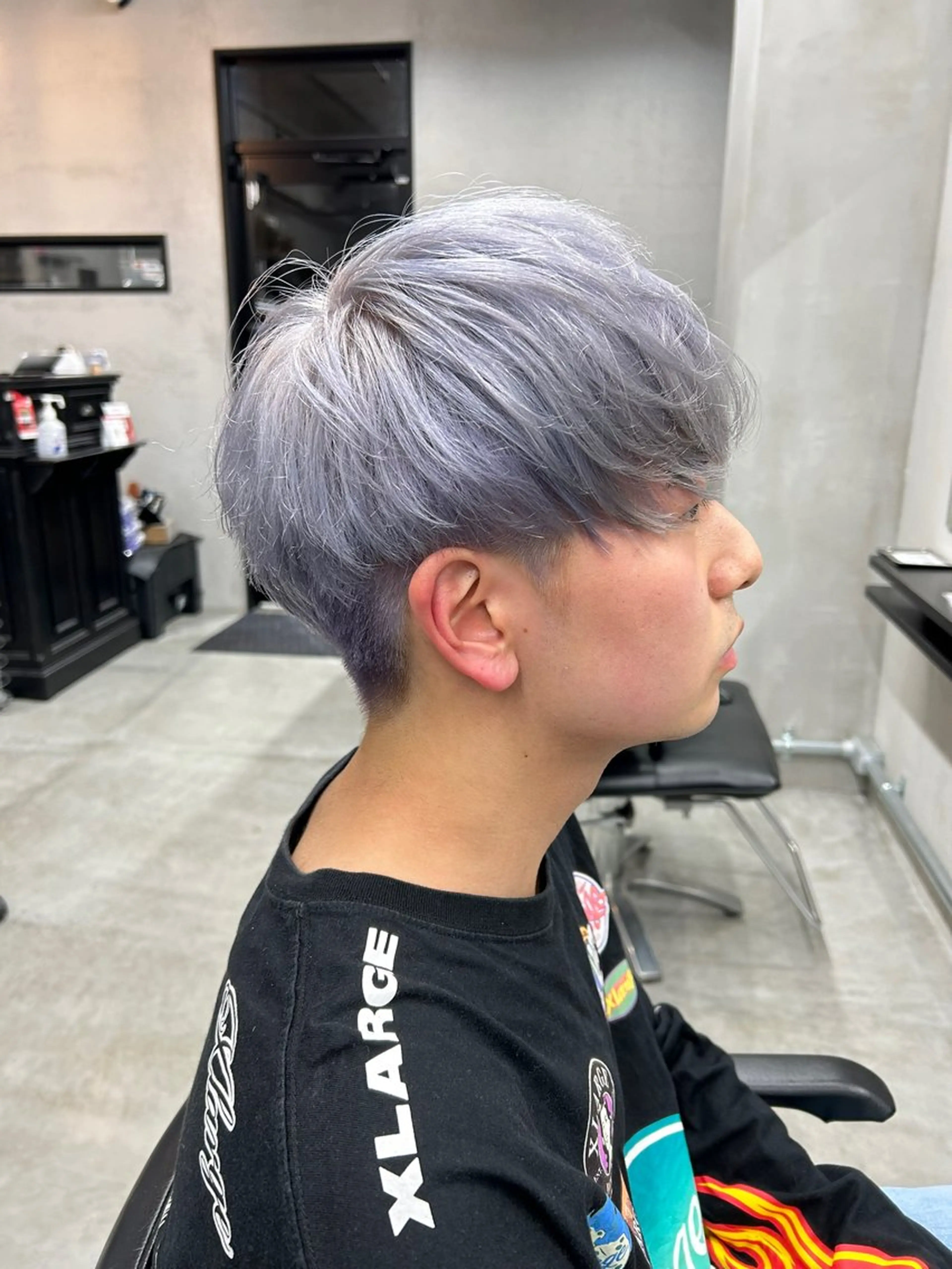 ショート カラー メンズ カット ヘアカラー 大和田 玲円/メンズ専門のヘアスタイル