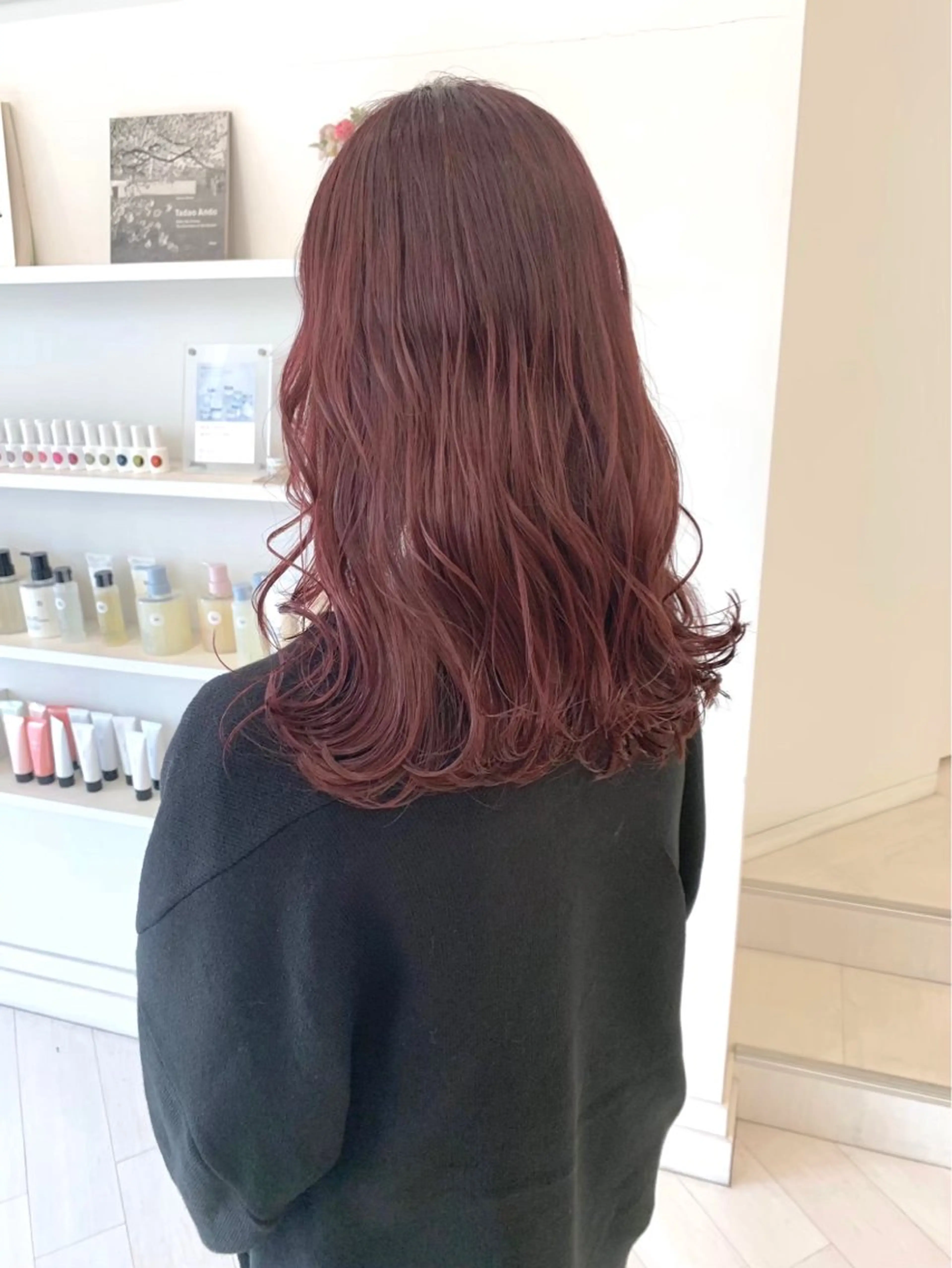 セミロング ParveMix 佐々木梨紗🤍のヘアスタイル