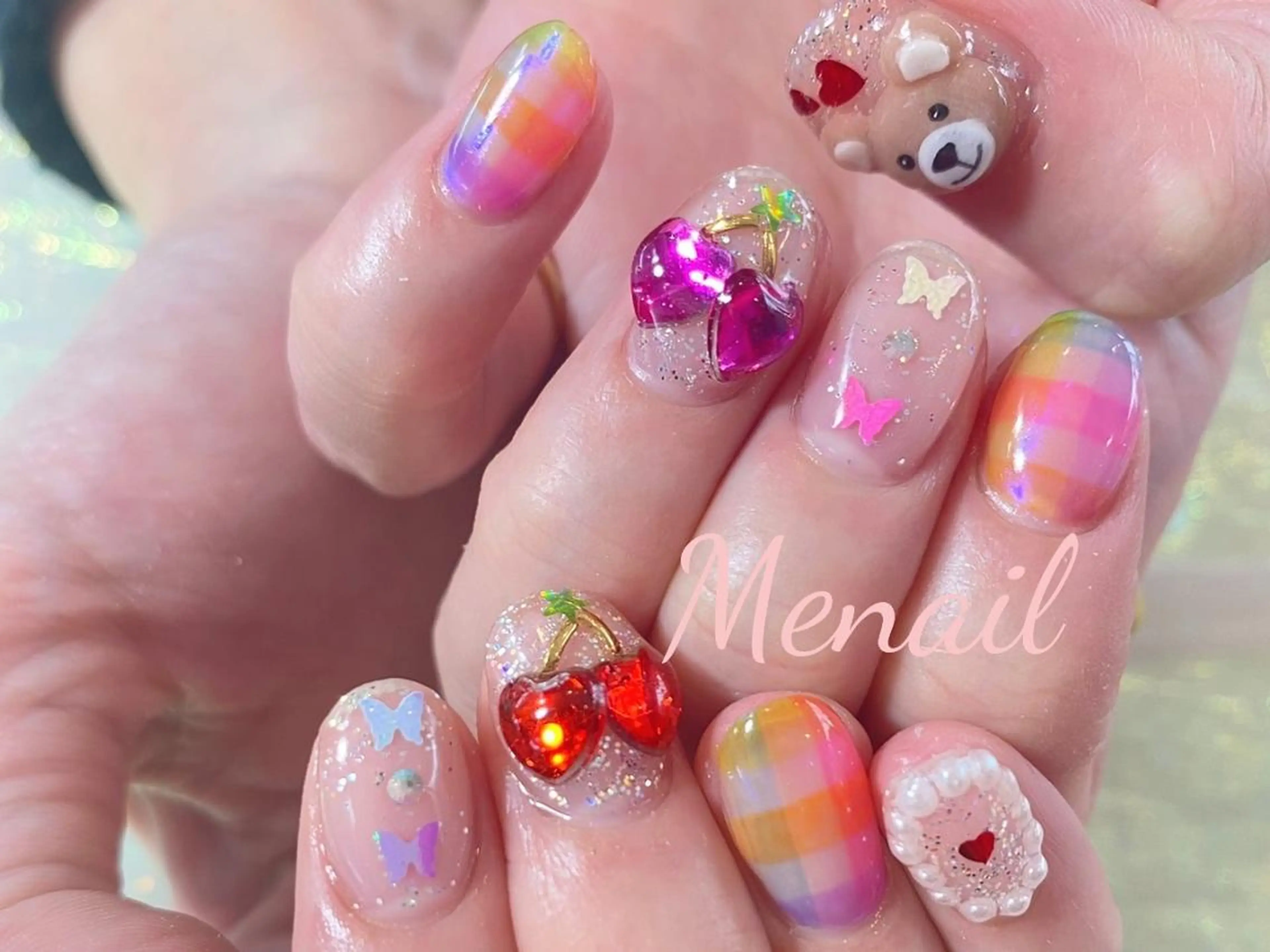 ネイル Jr.心斎橋 MENAIL 🍒のネイルデザイン