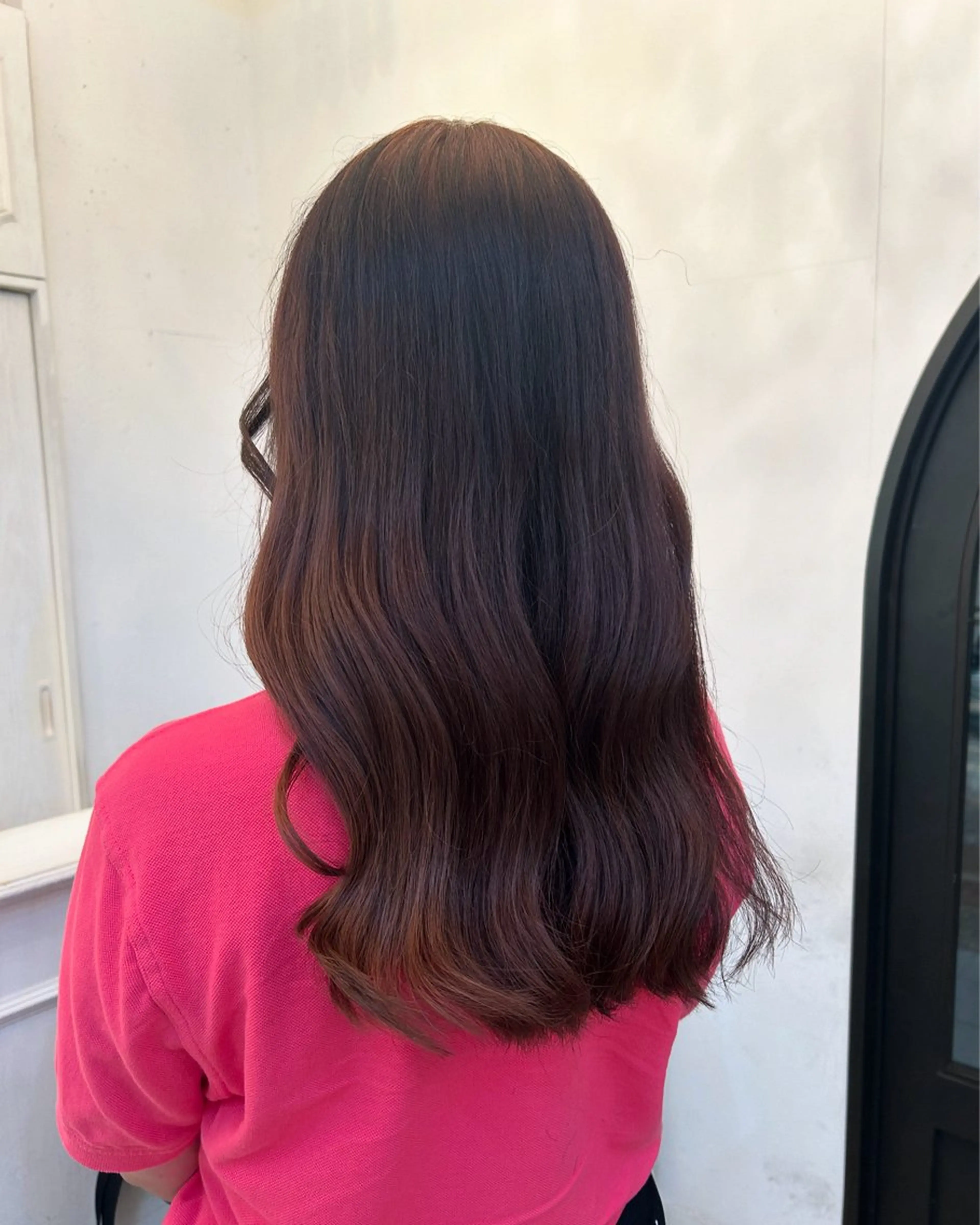 ロング カラー レディース自由が丘 ALoha🌷マナミのヘアスタイル