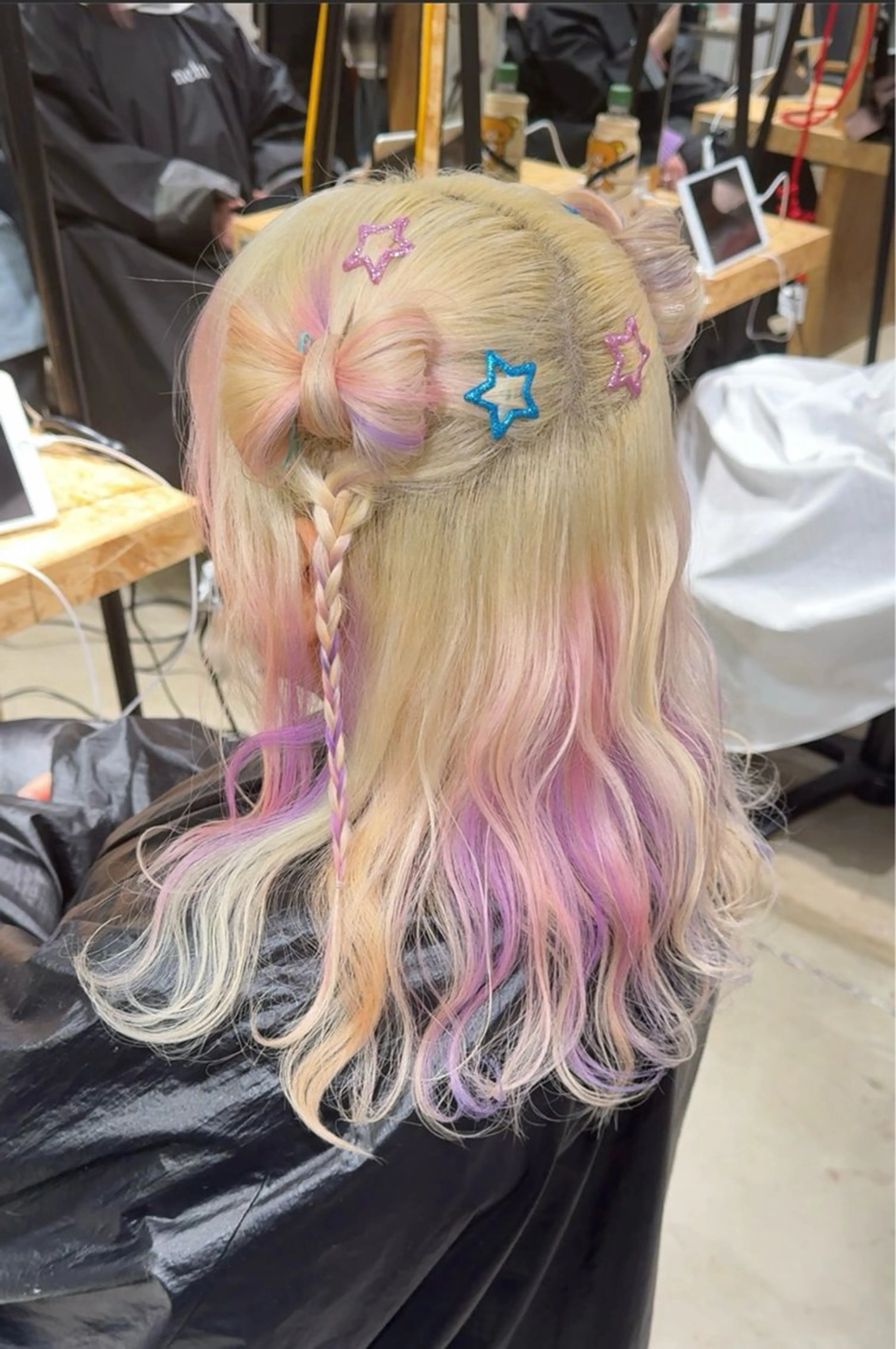 カット×ヘアセットの写真