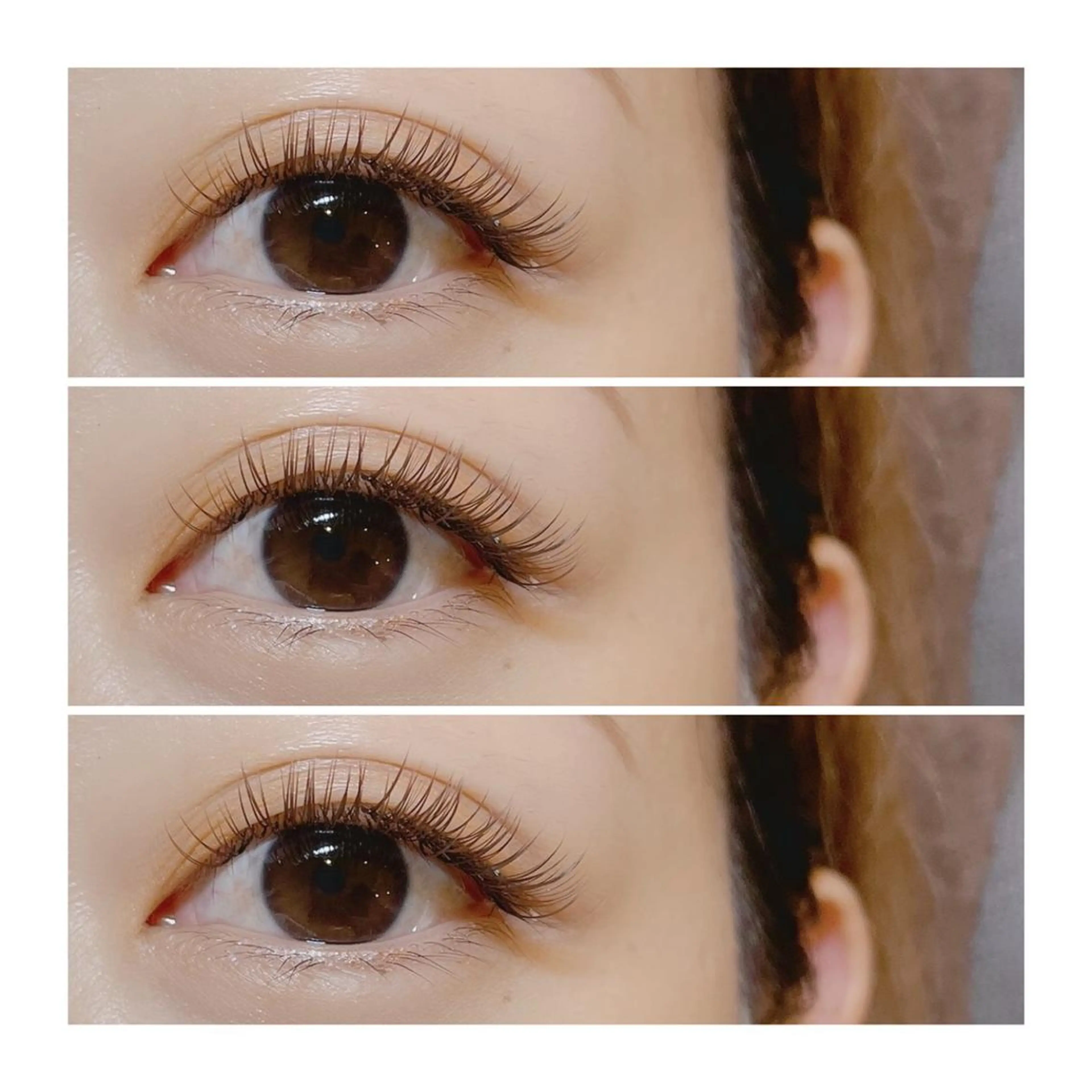 マツエク・マツパ バインドロック マツエク ☽𝘀𝗵𝗶 𝘀𝗵𝗶☽のマツエク・マツパデザイン