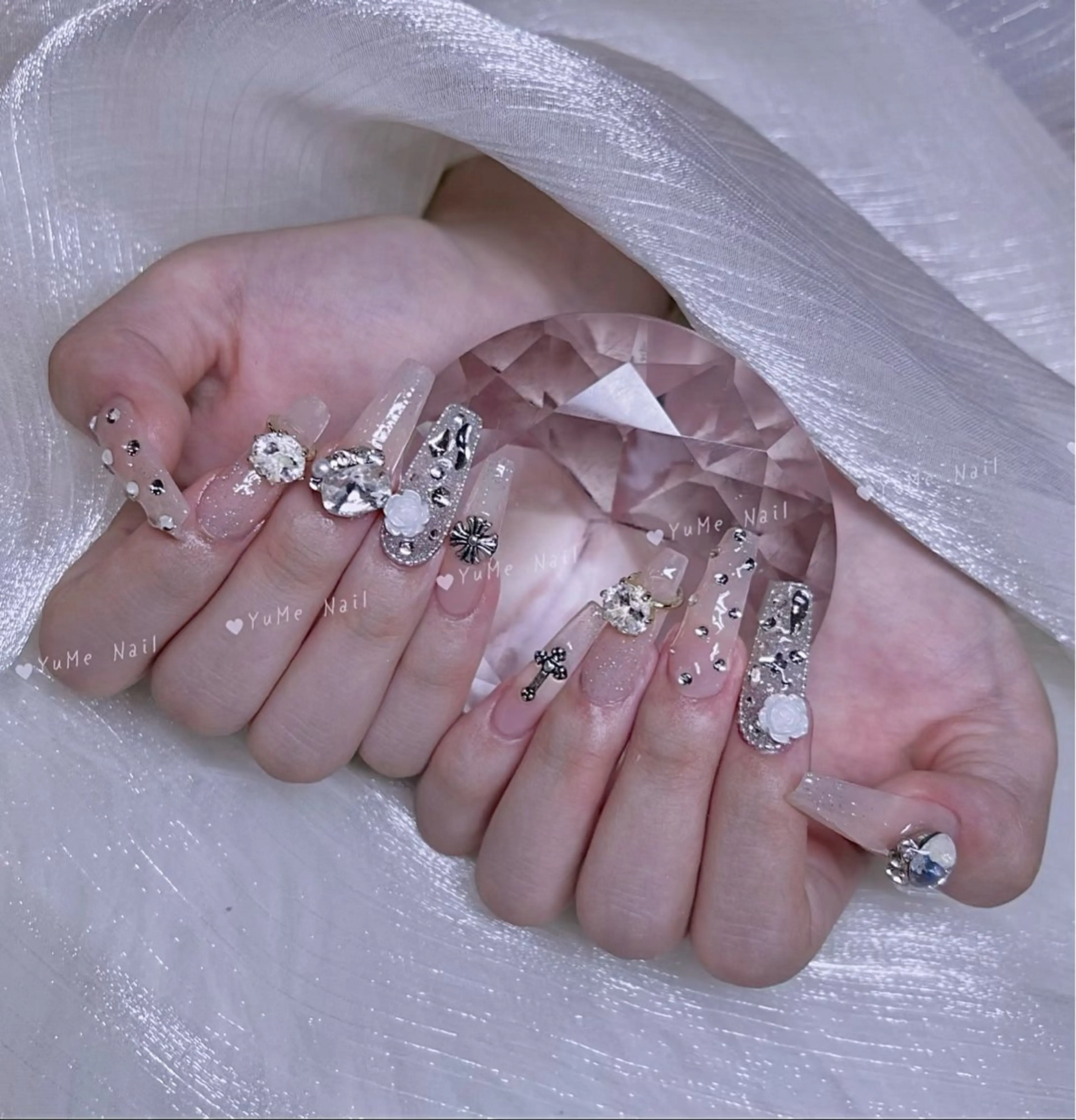 ミディアム YUME Nail Beauty所属・YUME NAILのネイルデザイン