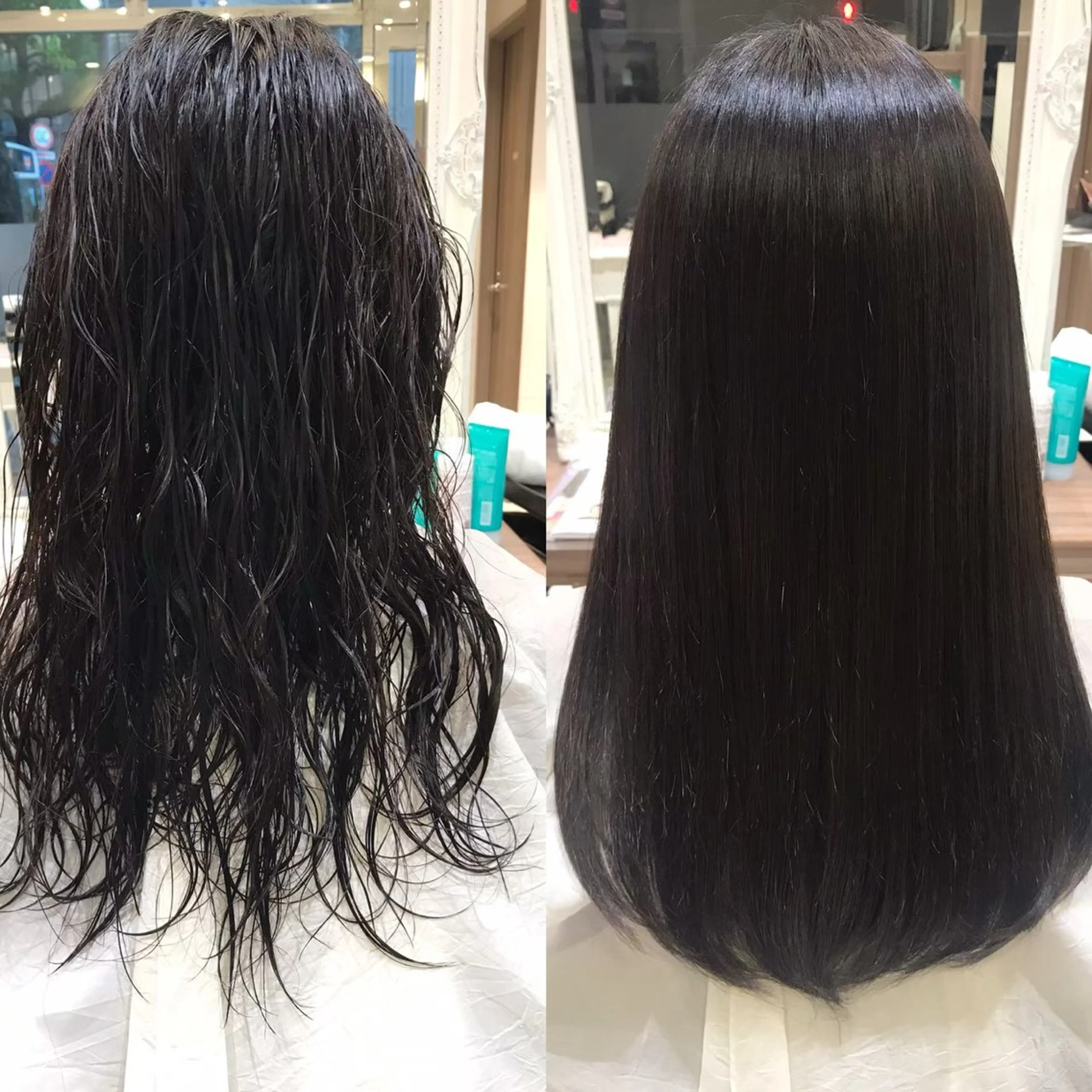 美髪縮毛矯正✨リタッチ(肩から下➕1000円)の写真