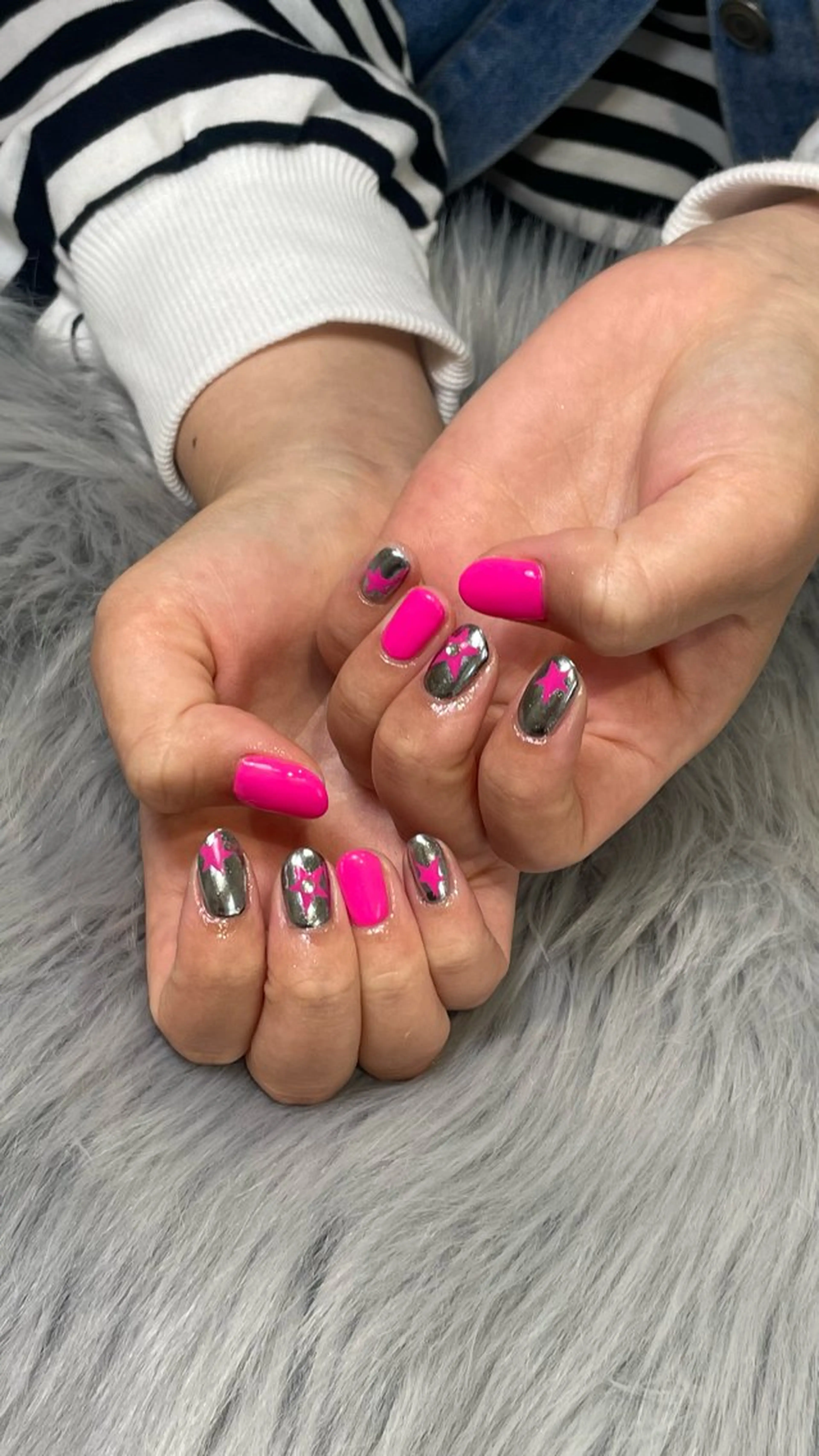 ネイル ラメ(グリッター) RICO NAIL所属・RICO Nail パーツつけ放題🌈のネイルデザイン