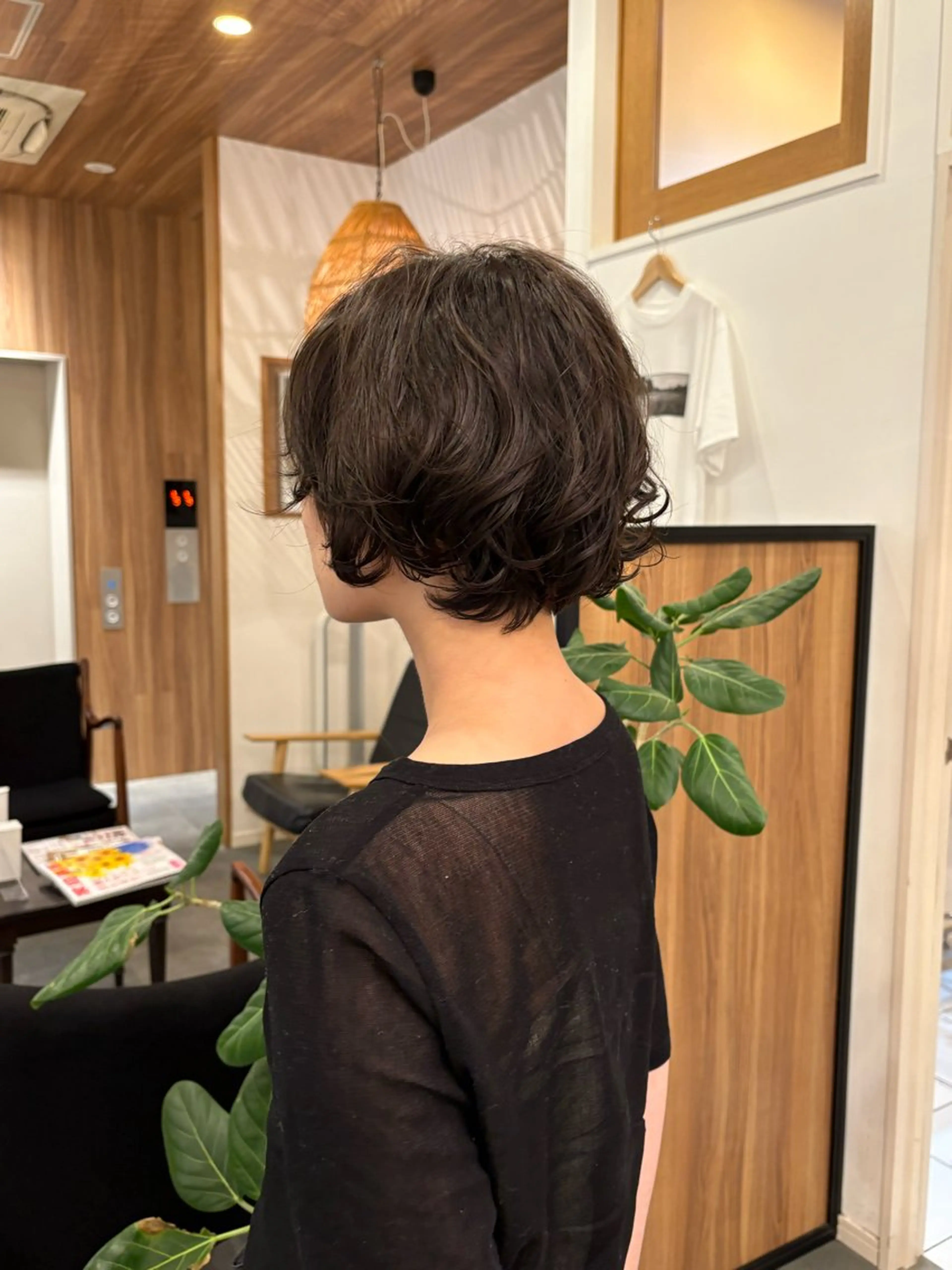 ショート パーマ カット パーマ BEAUTRIUM 穂乃香のヘアスタイル