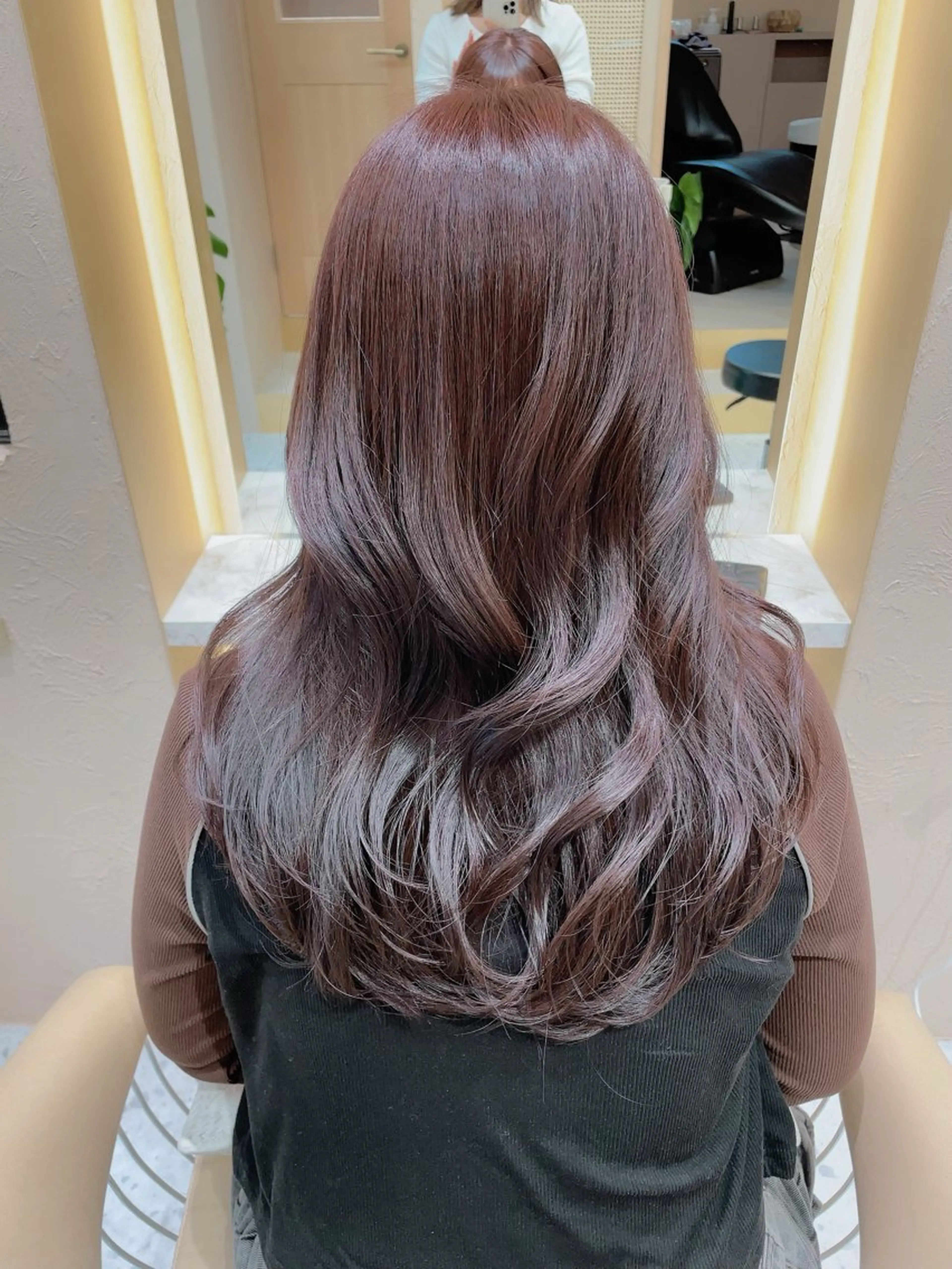 ロング カラー カット ヘアカラー トリートメント 韓国ヘア/髪質改善 /Harunaのヘアスタイル