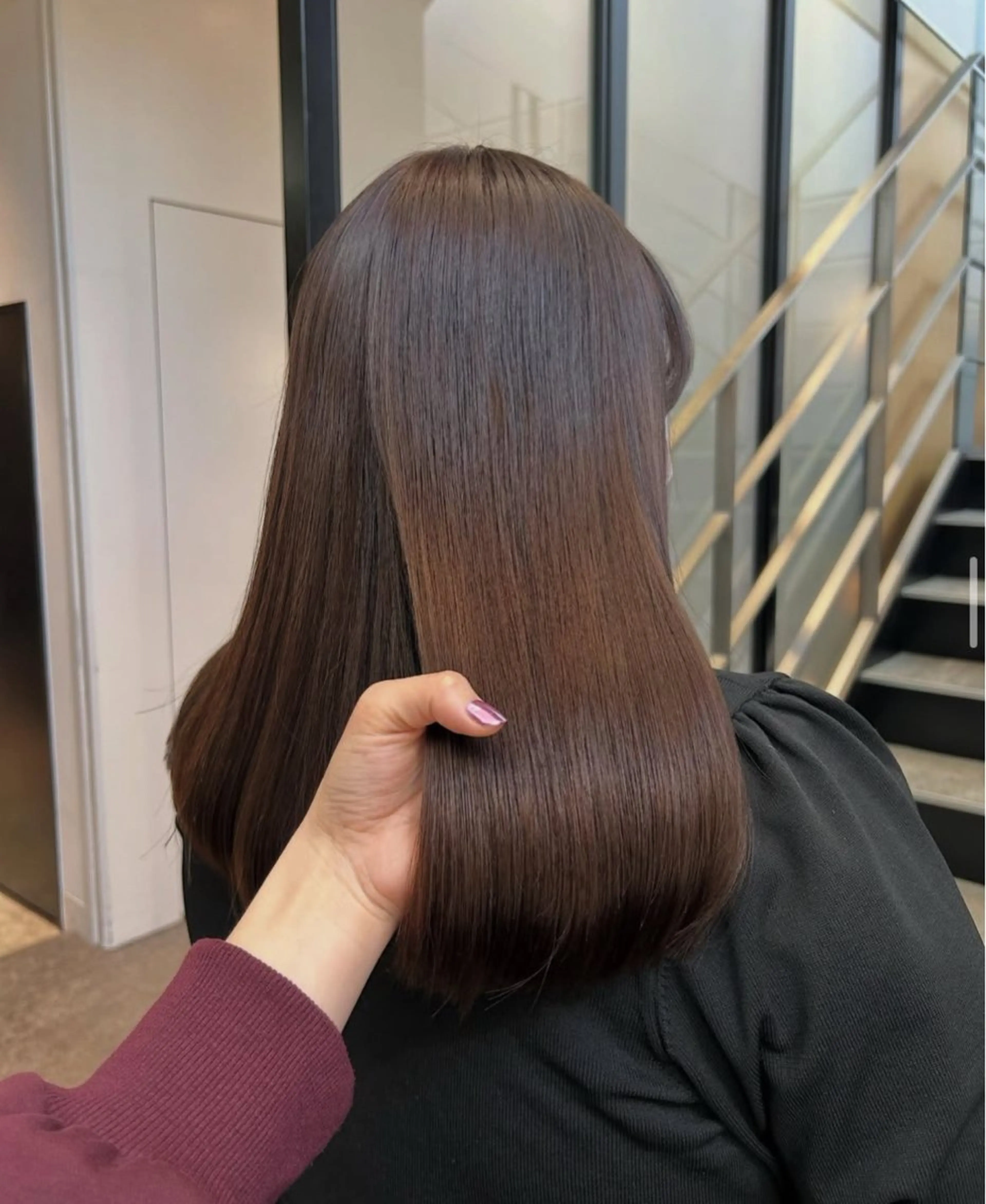 ミディアム カラー ヘアアレンジ キッズ ミディアムパーマ ブリーチ ブリーチなしカラー 縮毛矯正 カット ヘアカラー GOTODAY SHAiRE SALON (原宿本店)所属・sakurai kana 🎀のヘアスタイル